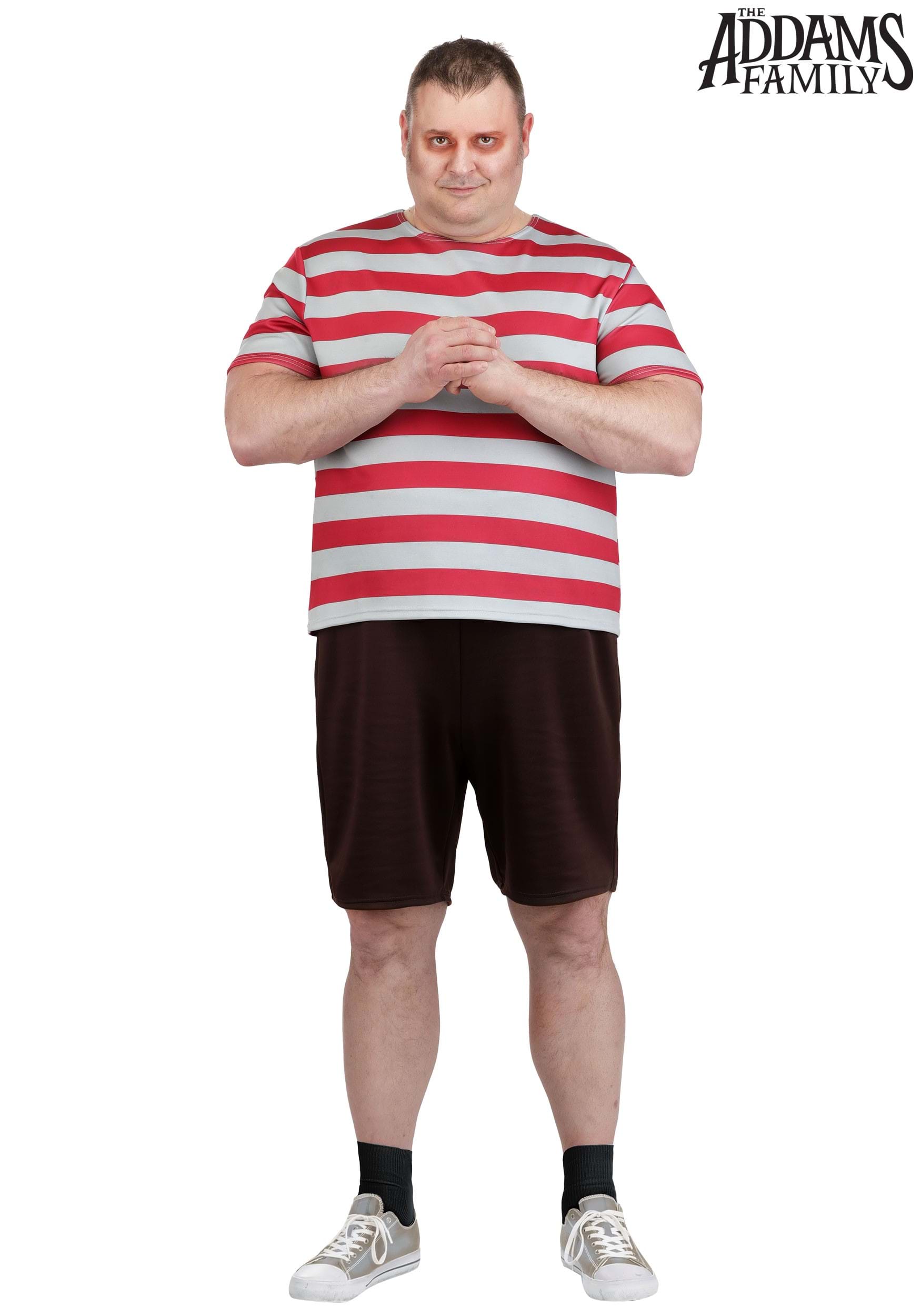 Men's Plus Size 2019 Addams Family Pugsley Costume