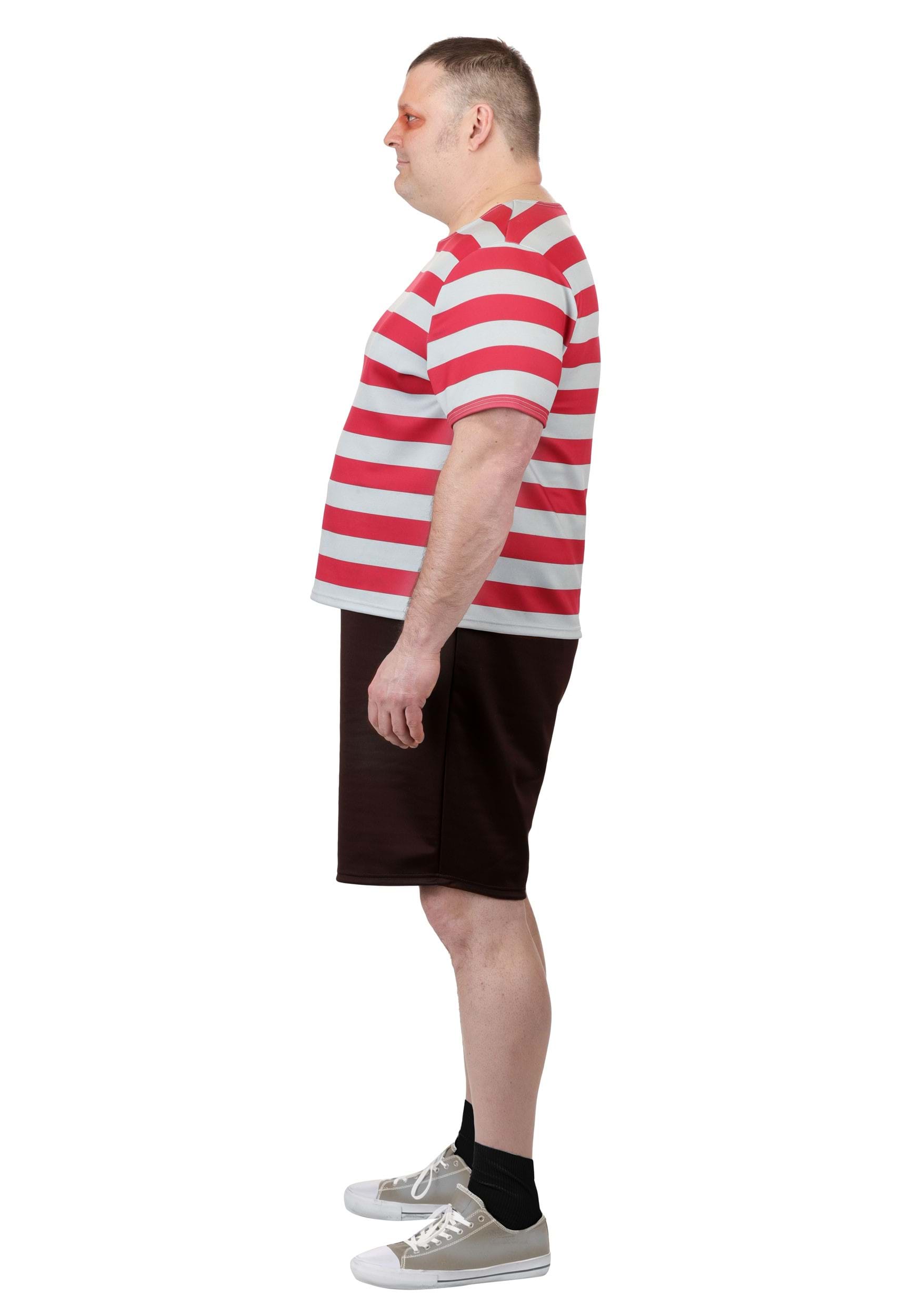 Men's Plus Size 2019 Addams Family Pugsley Costume