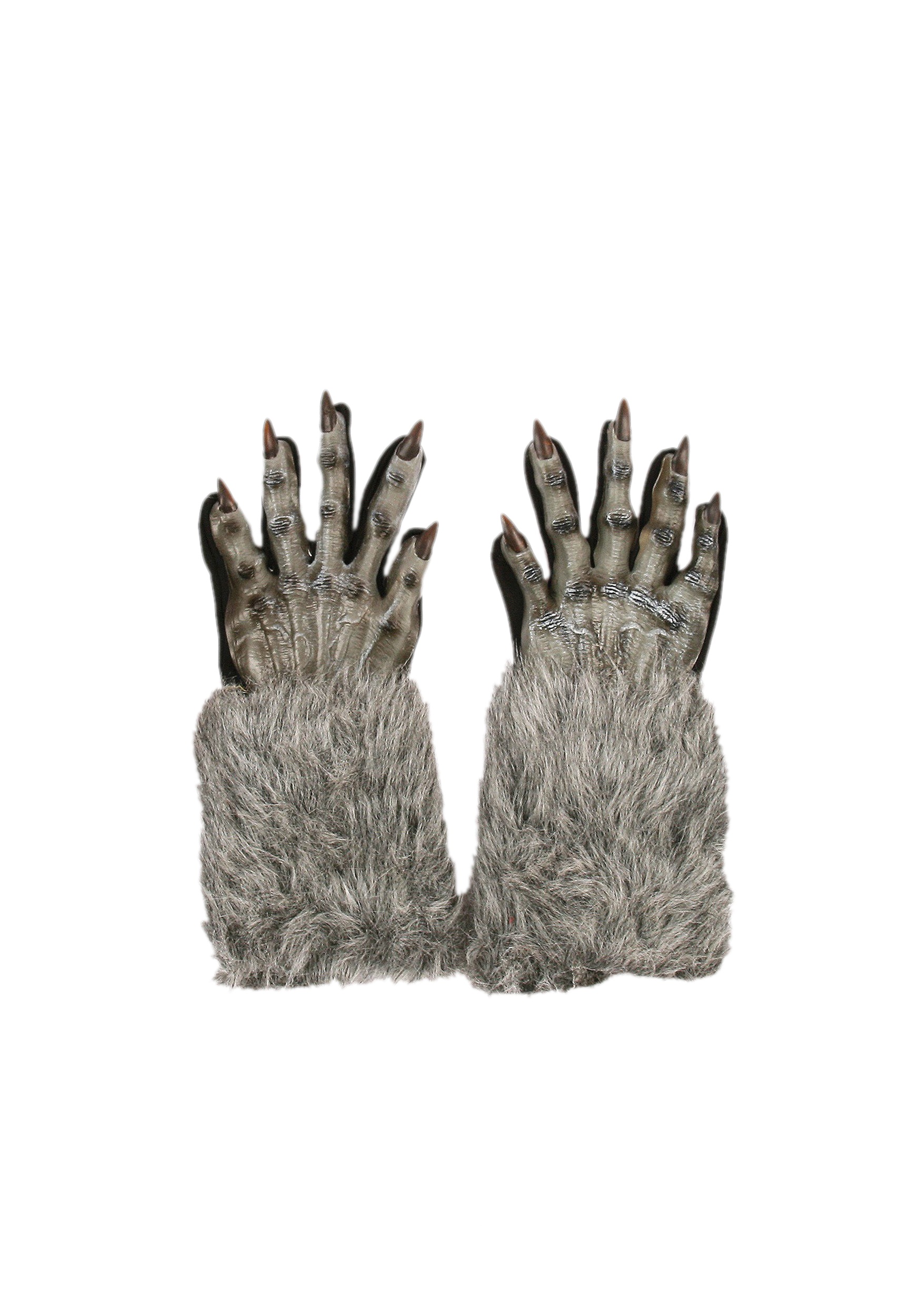 Grey Werewolf Costume Gloves 1 Grey Werewolf Costume Gloves