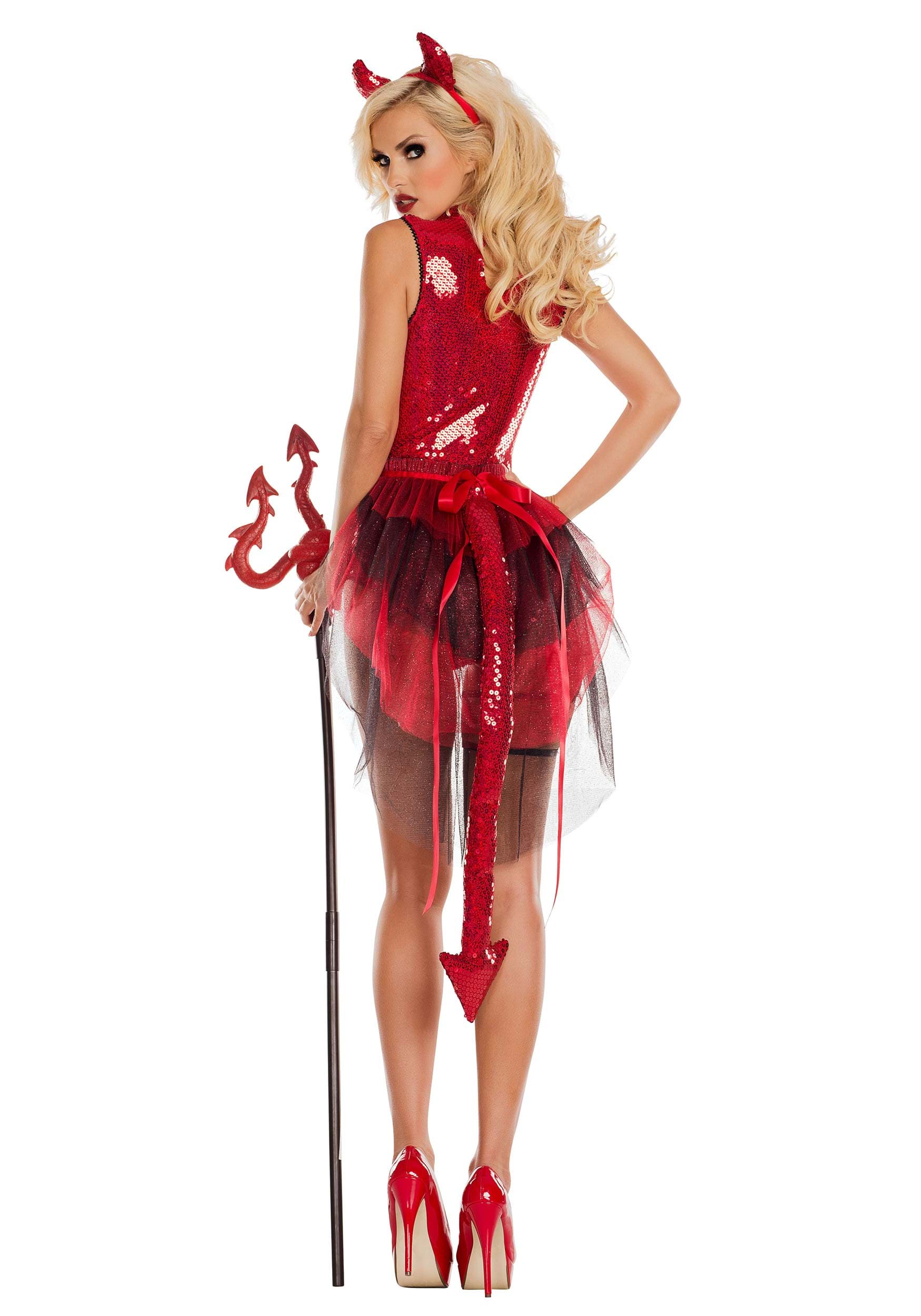 Sexy Women's Pentagram Devil Costume