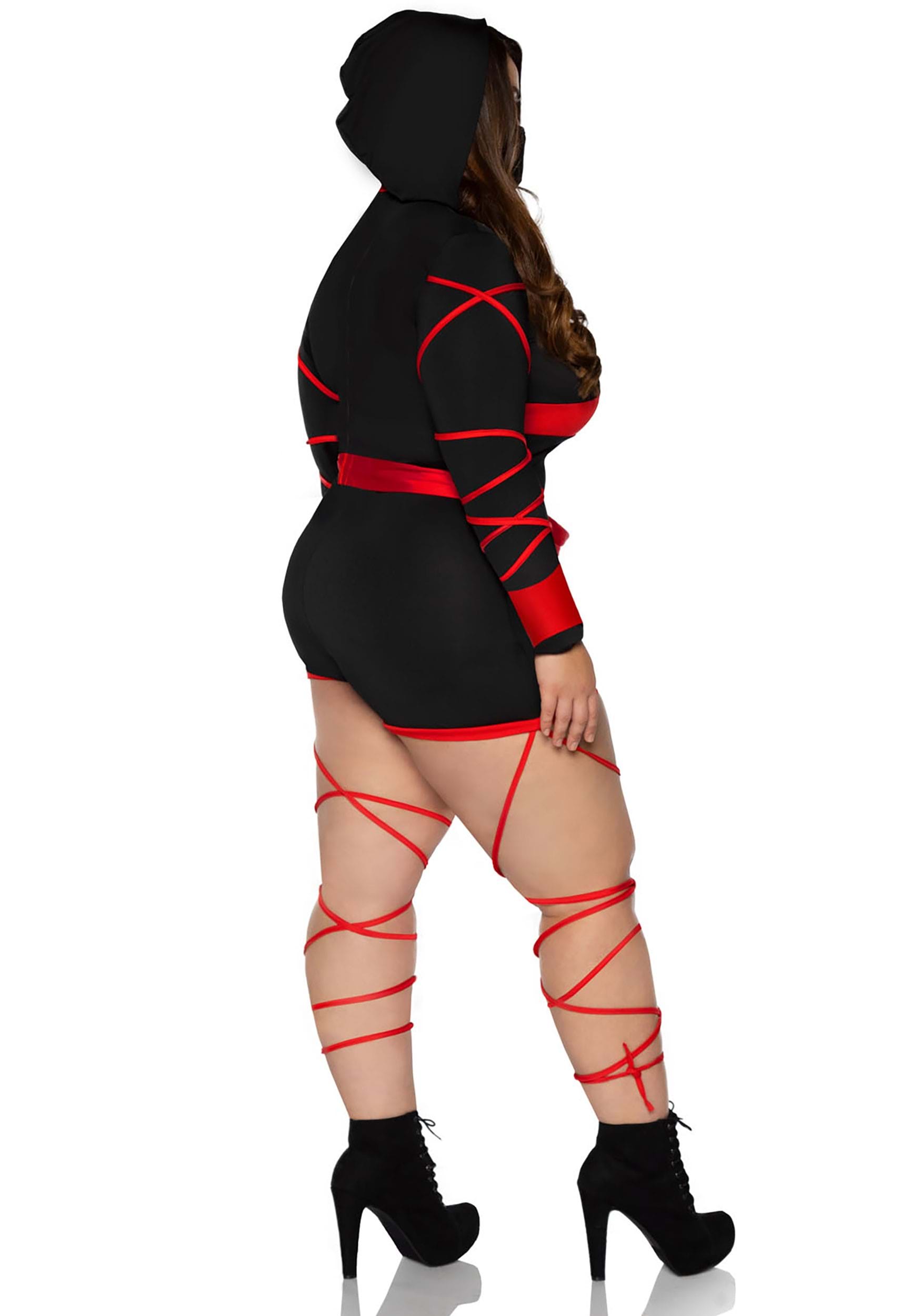 Plus Size Dragon Ninja Women's Costume
