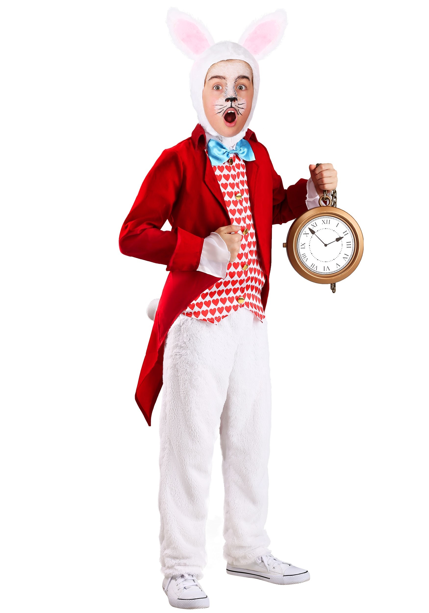 Child's Fancy White Rabbit Costume