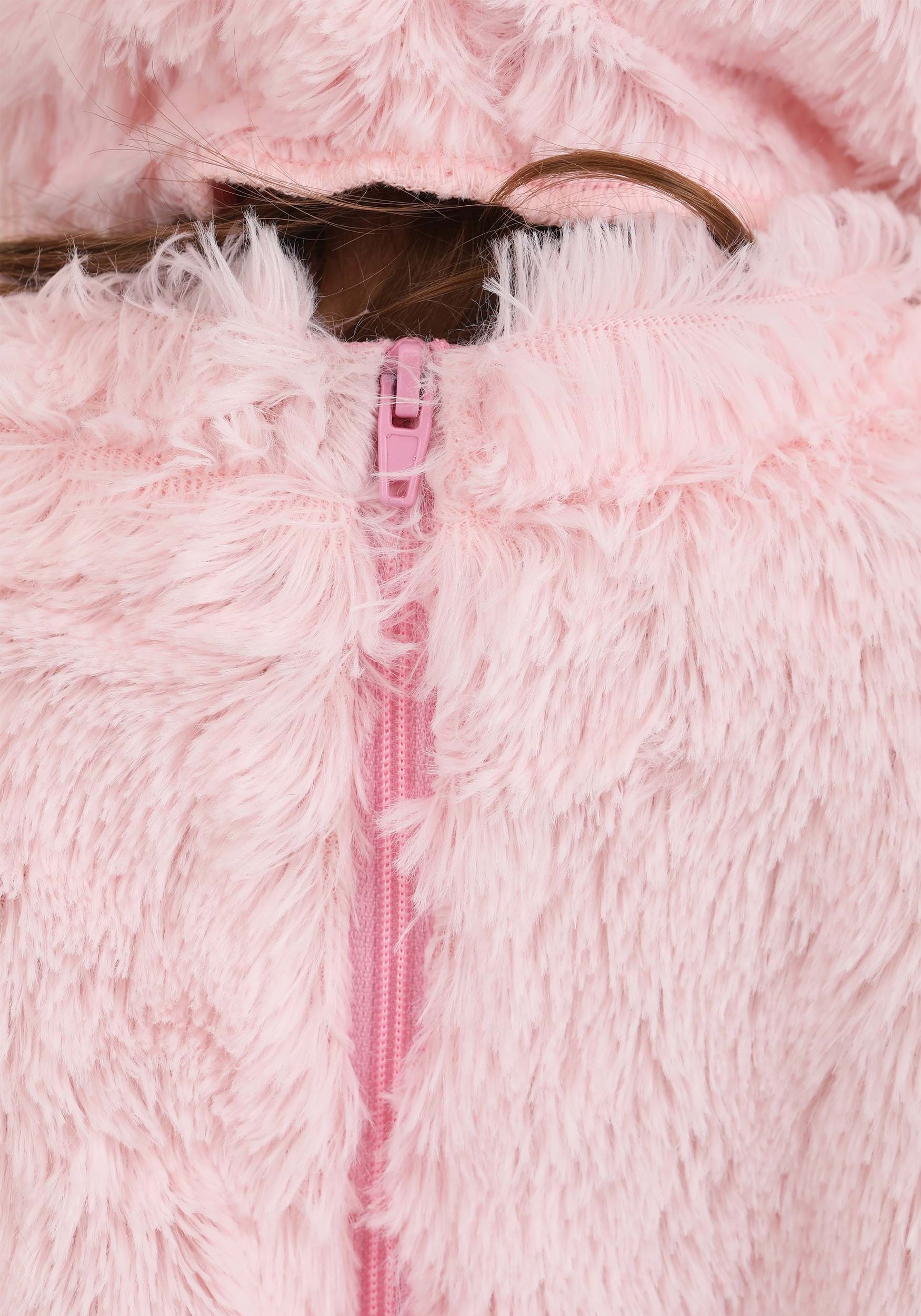Fluffy Pink Bunny Toddler Costume