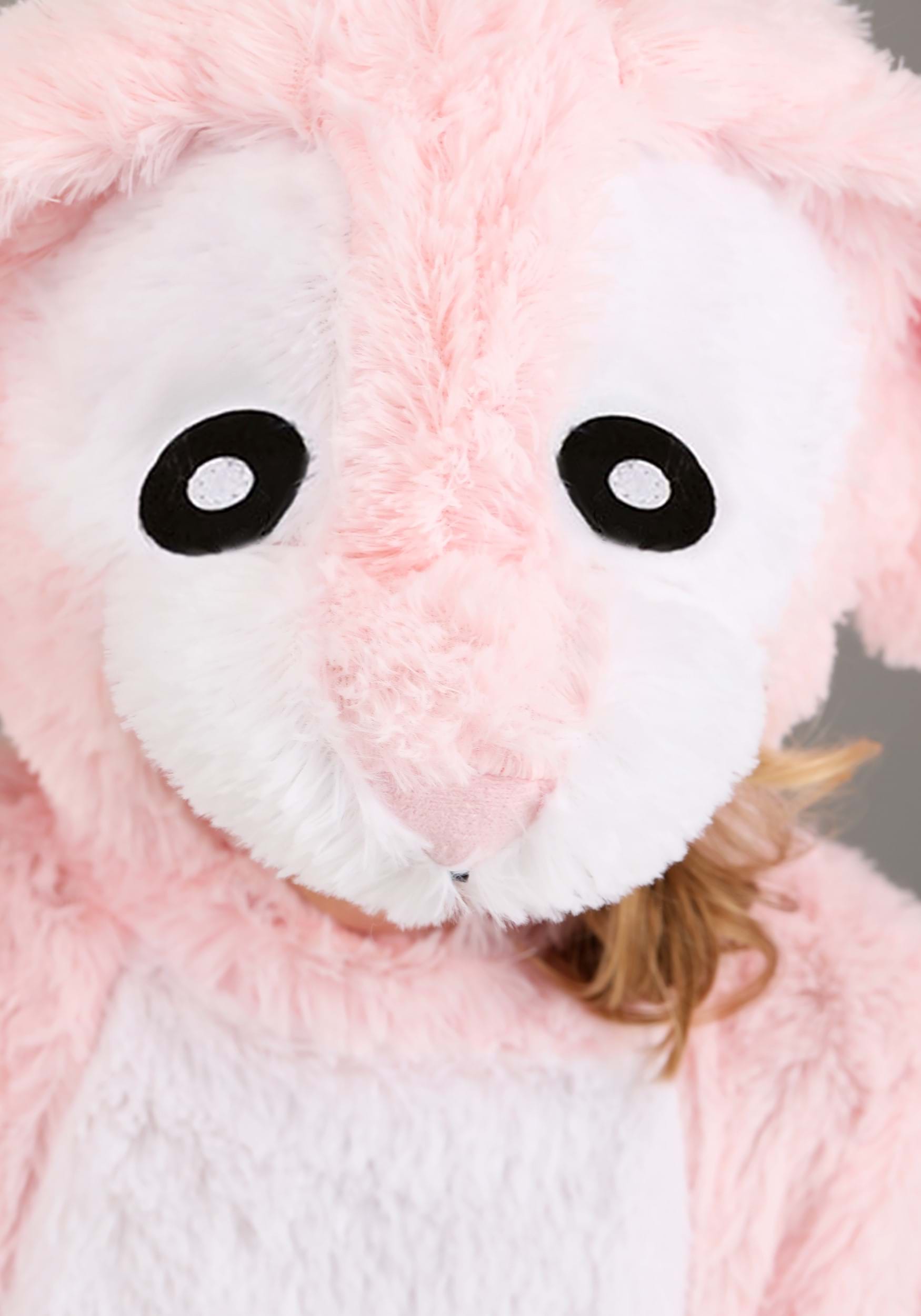 Fluffy Pink Bunny Toddler Costume