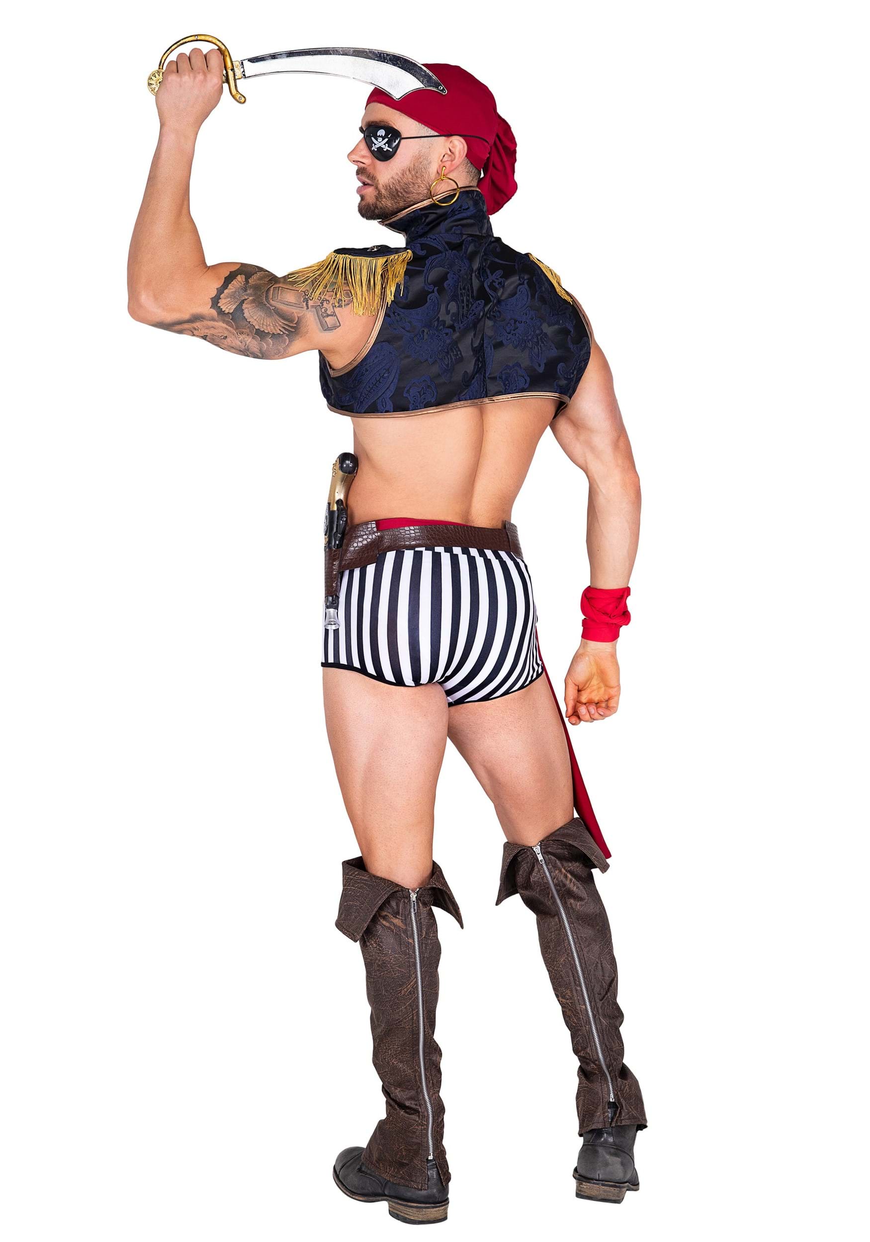 Sexy Captain Hunk Costume for Men