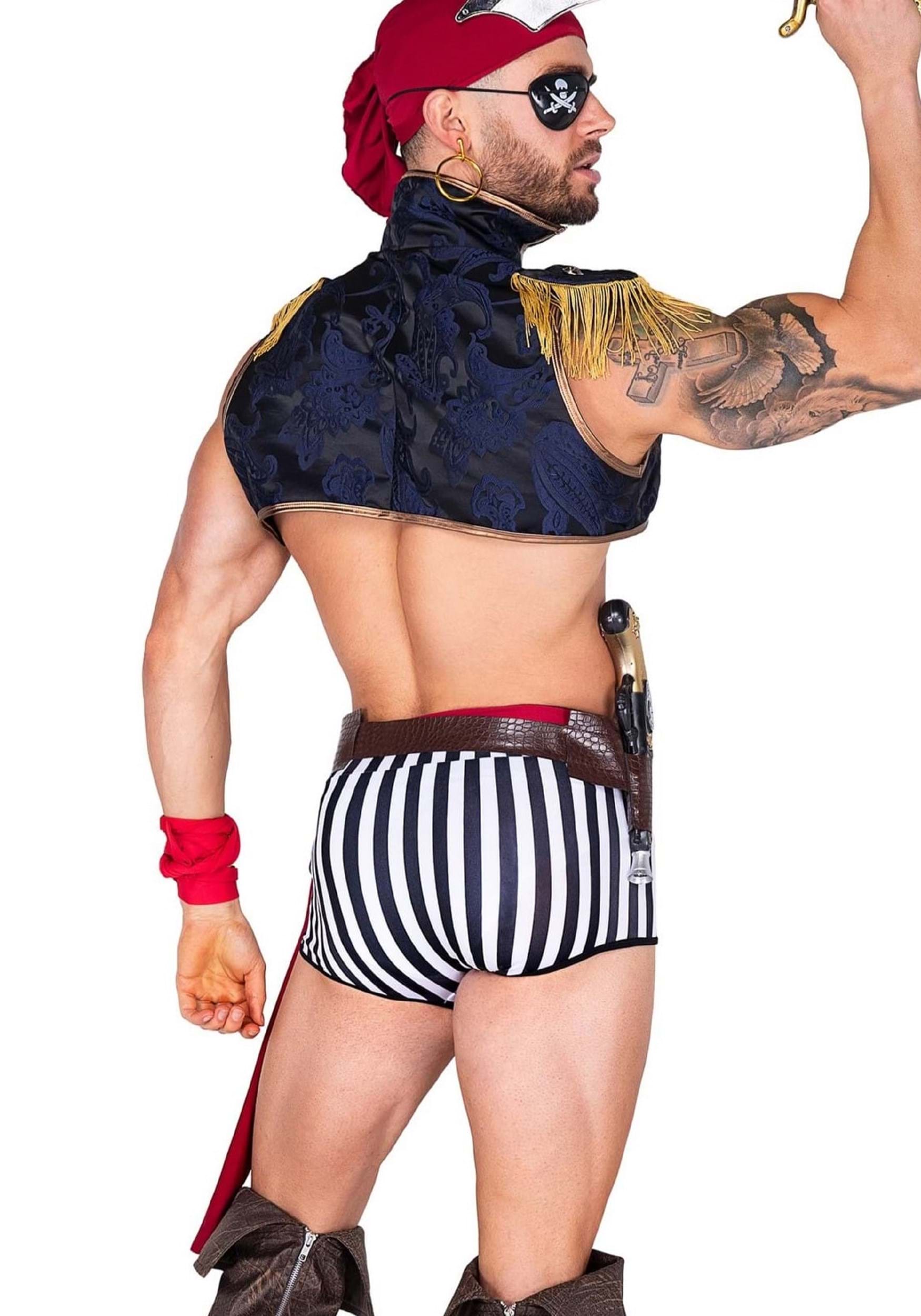 Sexy Captain Hunk Costume for Men