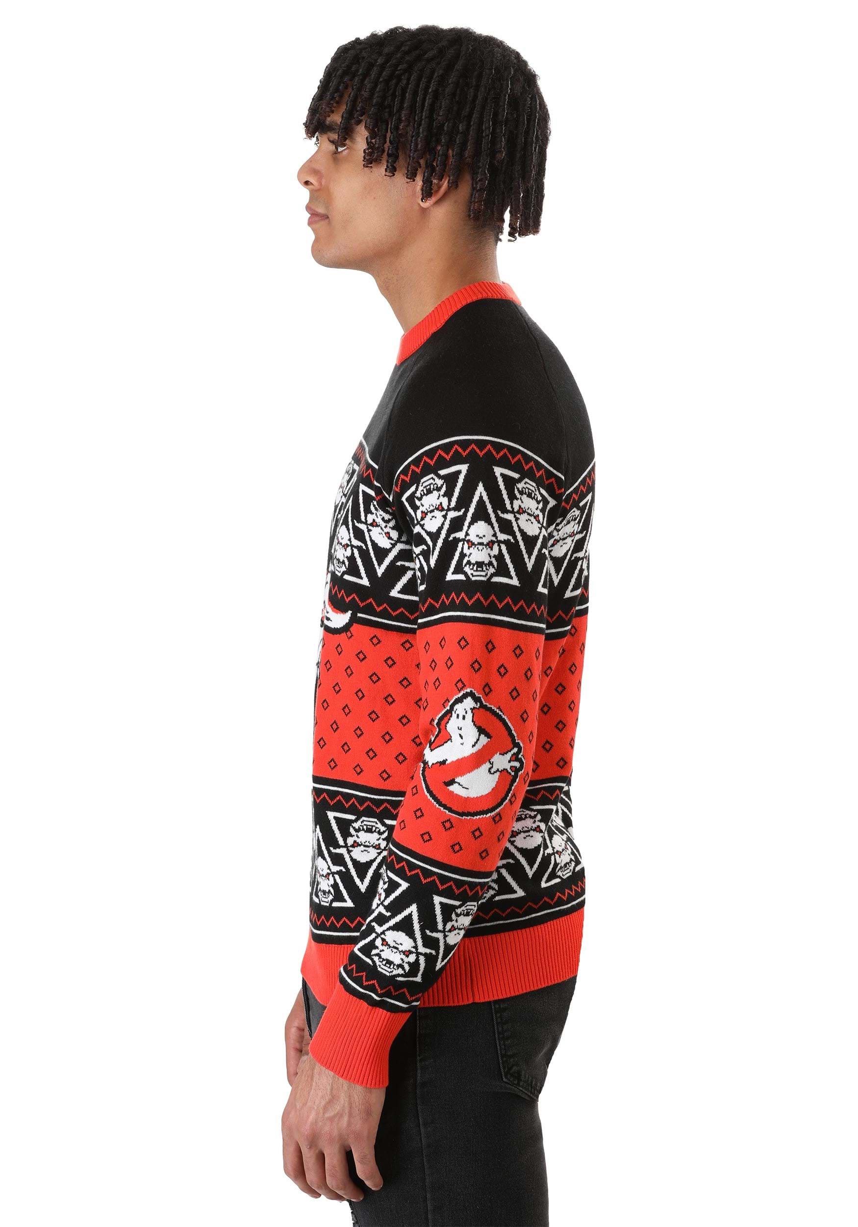 Adult Terror Dog Ghostbusters Sweater