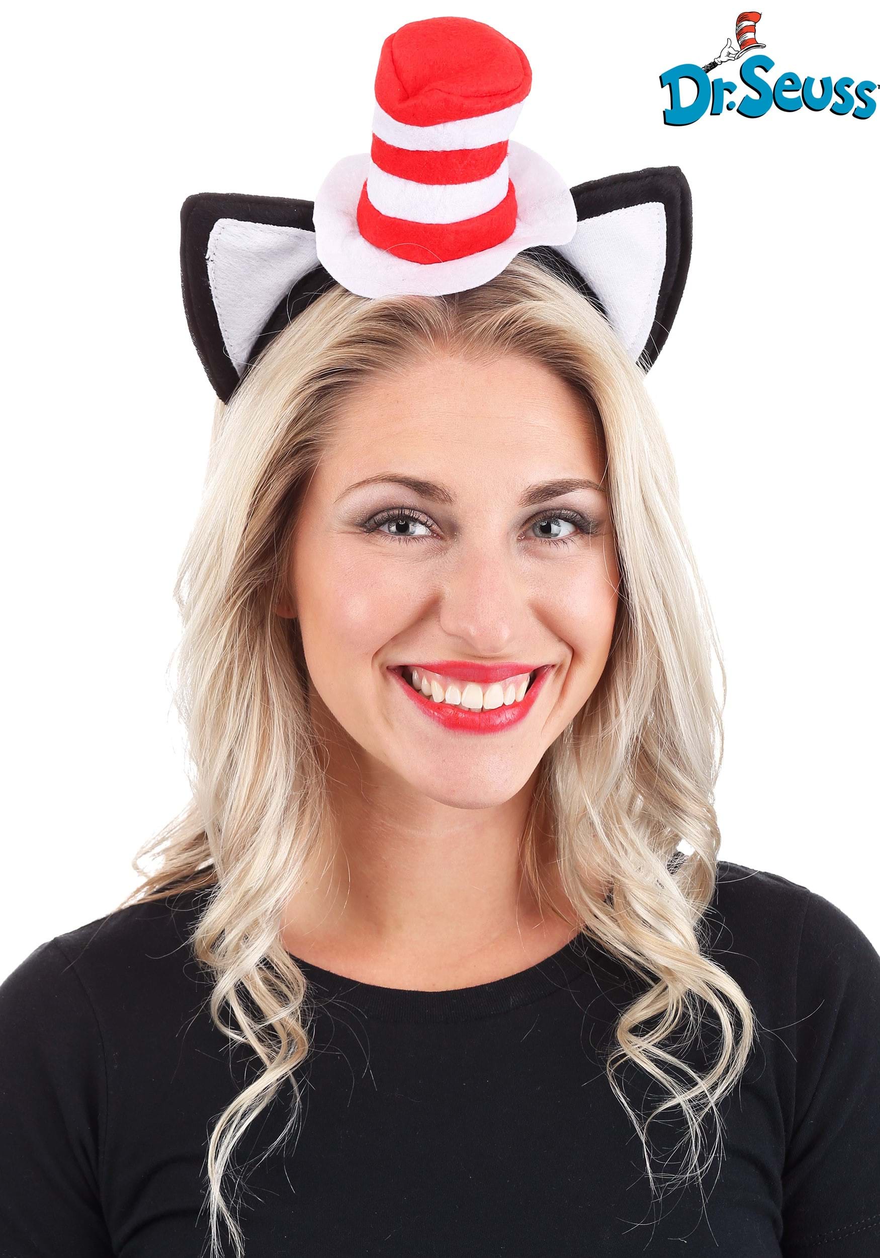 Cat in the Hat Costume Economy Headband