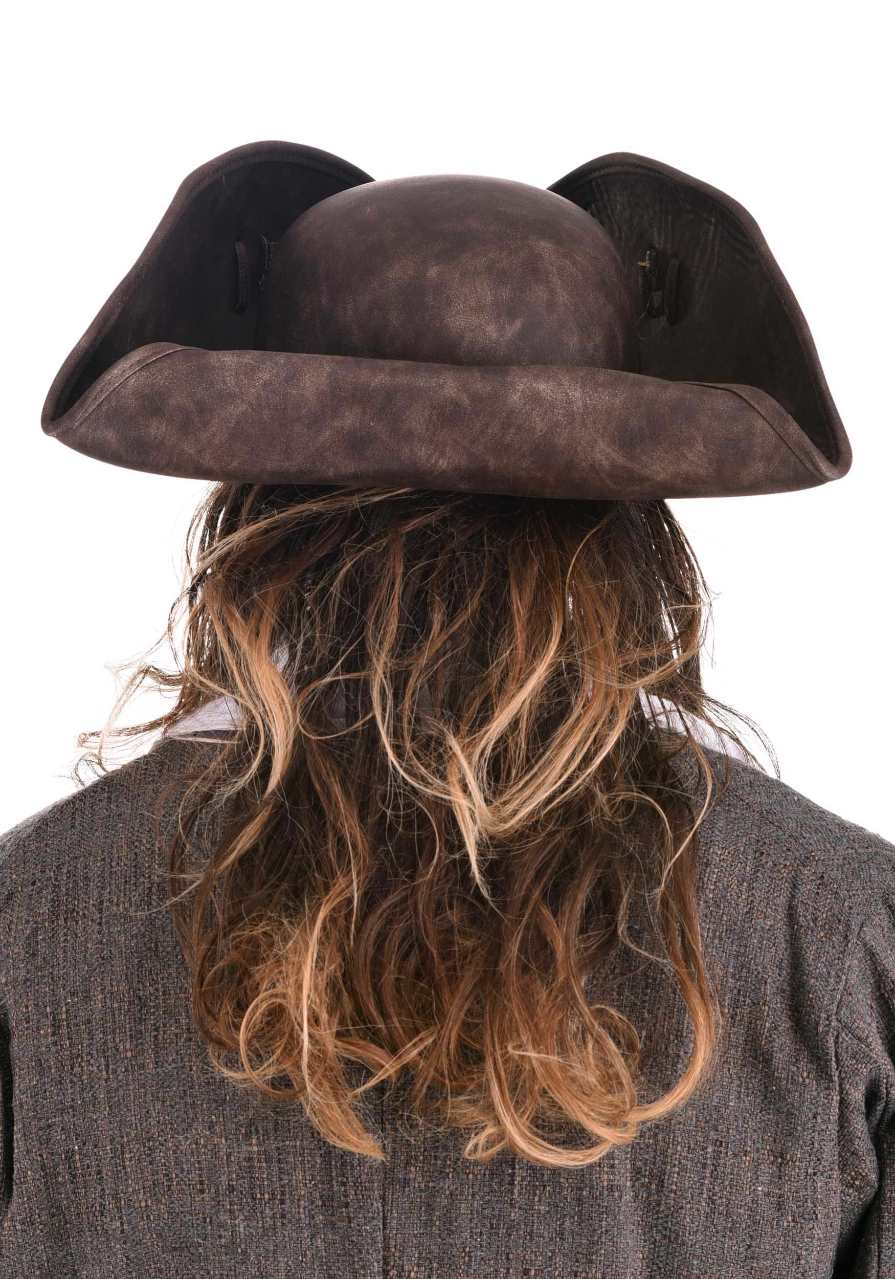 Authentic Jack Sparrow Costume Hat from Pirates of the Caribbean 7 Authentic Jack Sparrow Costume Hat from Pirates of the Caribbean
