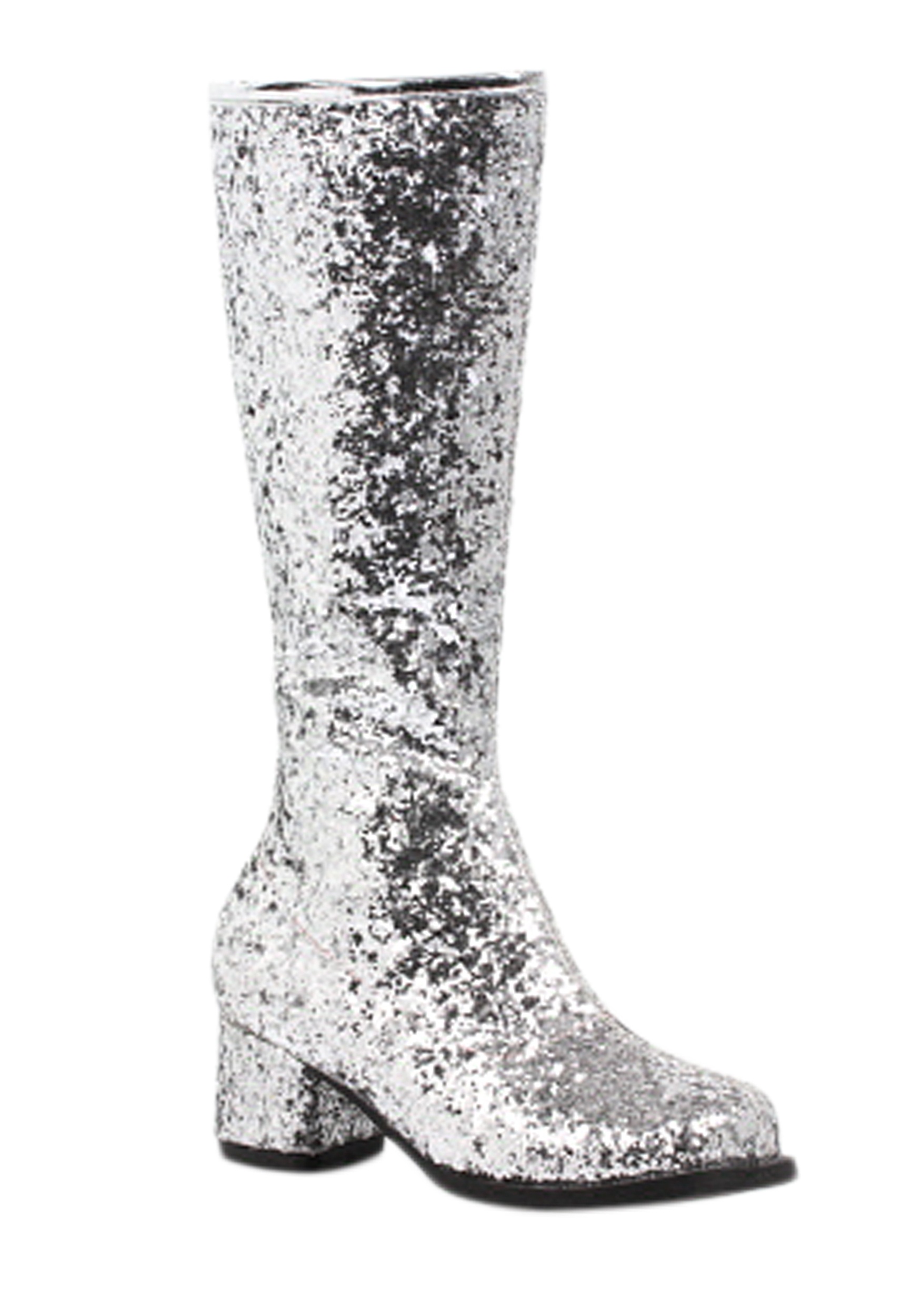 Kids Disco Ball Go-Go Costume Boots