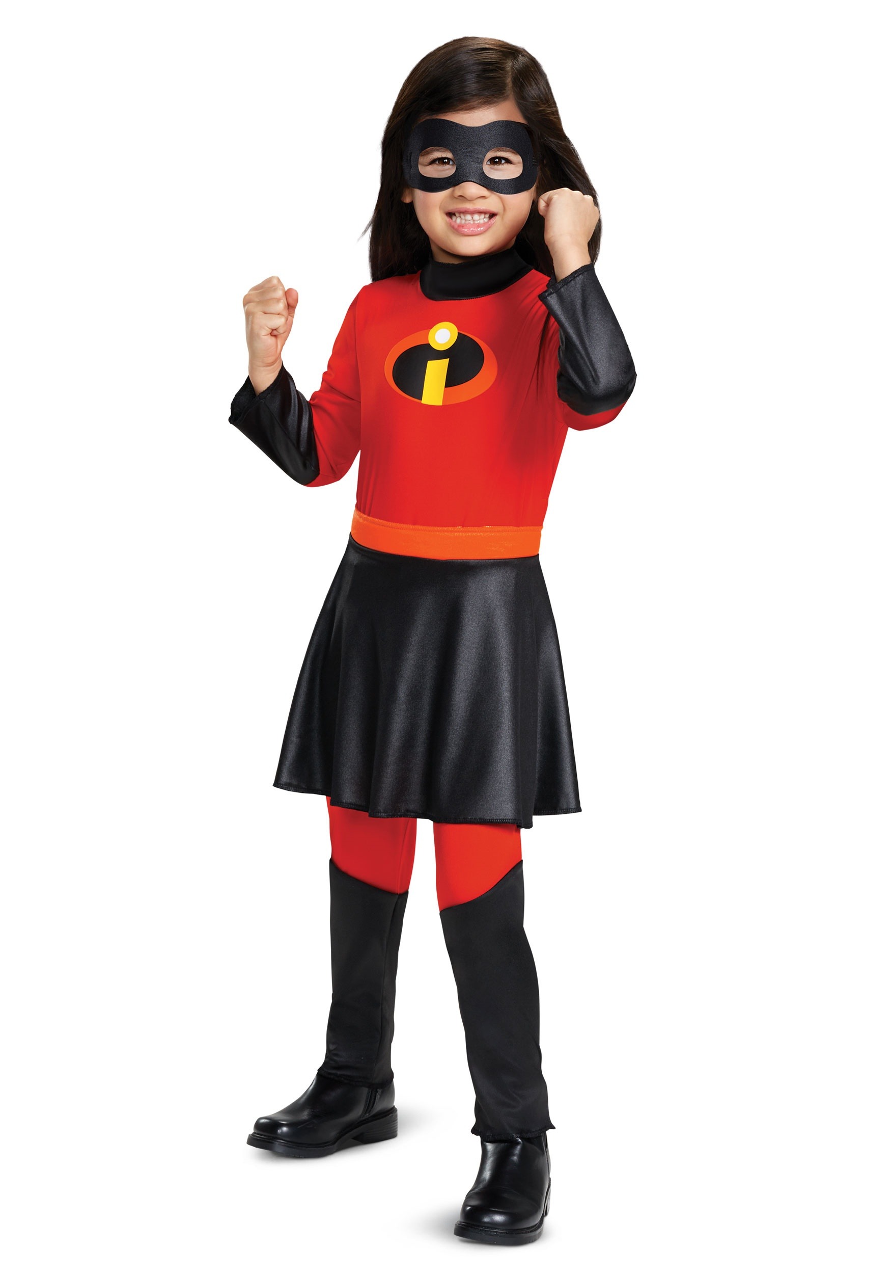 Girl's Incredibles 2 Deluxe Violet Jumpsuit Toddler Costume