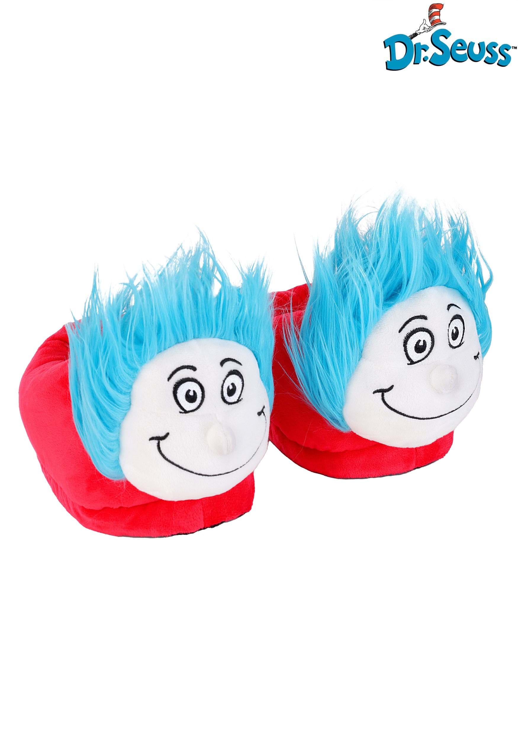 Kid's Thing 1 & Thing 2 3D Character Slippers
