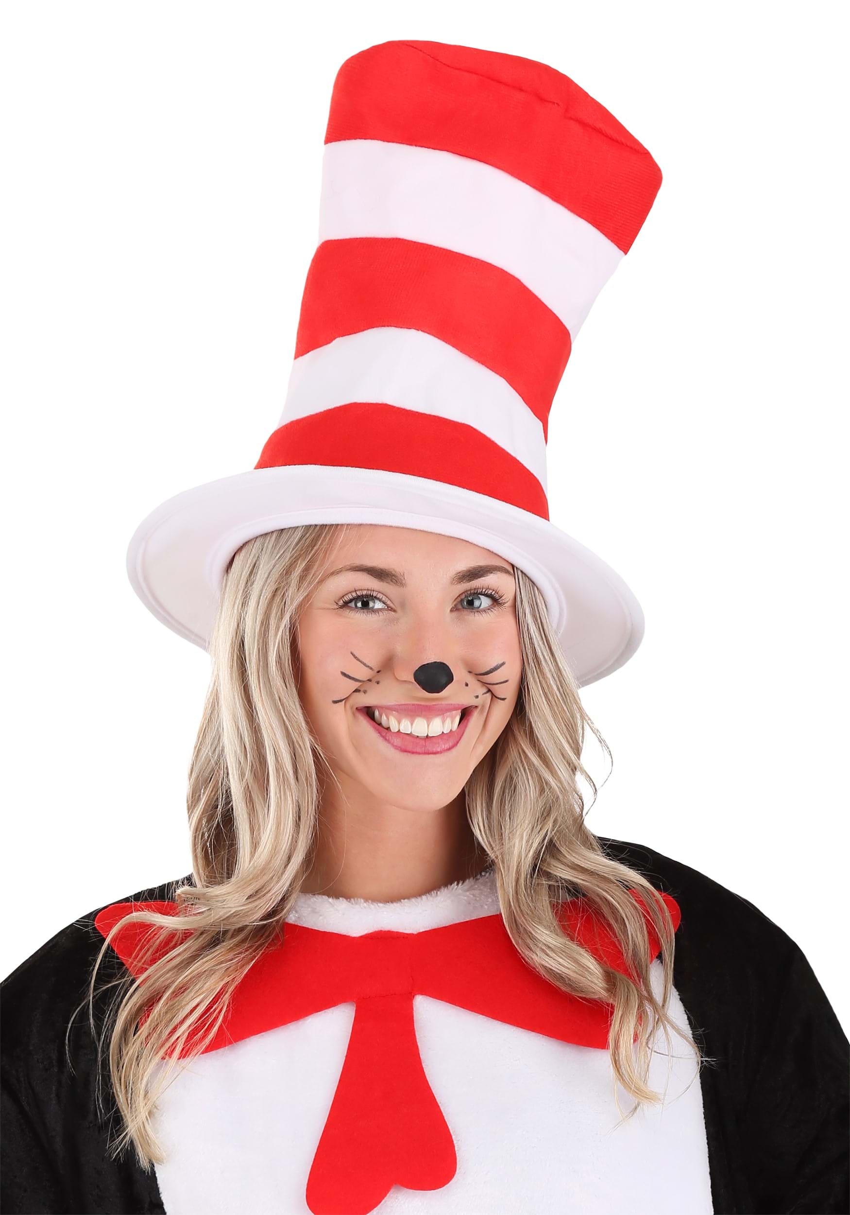 Adult Storybook Cat in the Hat Costume Hat