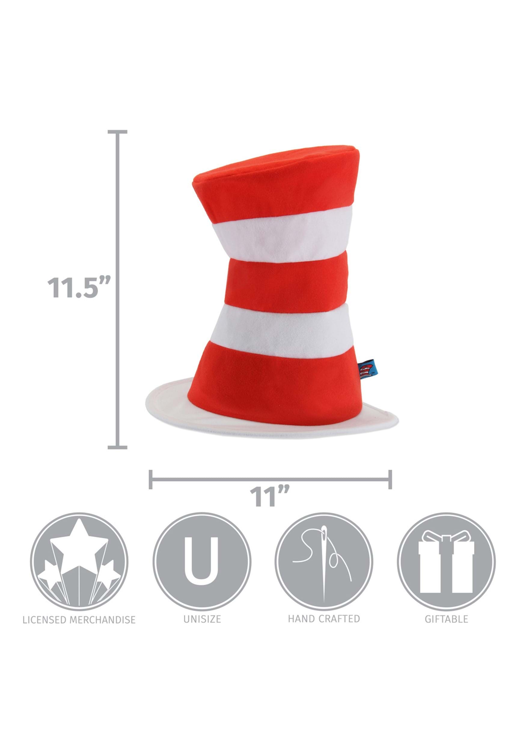 Adult Storybook Cat in the Hat Costume Hat