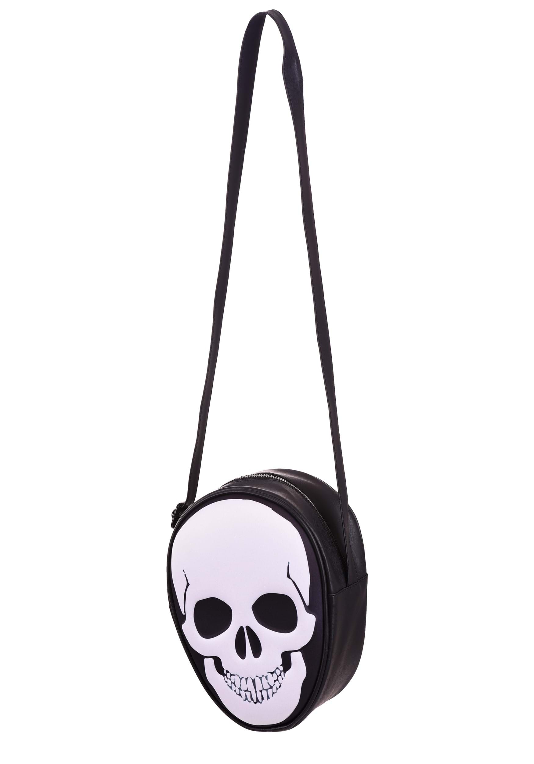 White Skull Halloween Purse 6 White Skull Halloween Purse