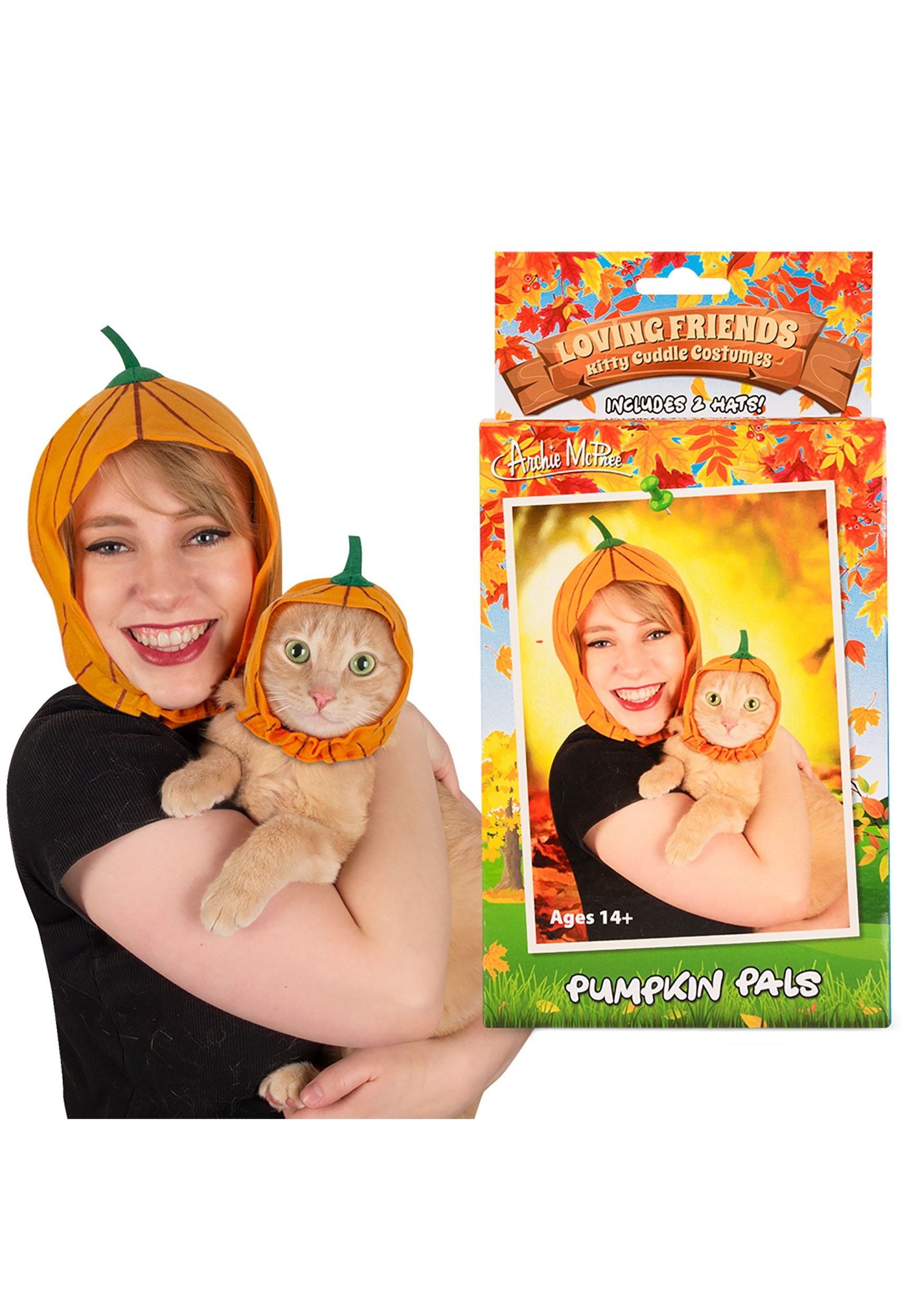 Pumpkin Pals Pet and Owner Costume Kit