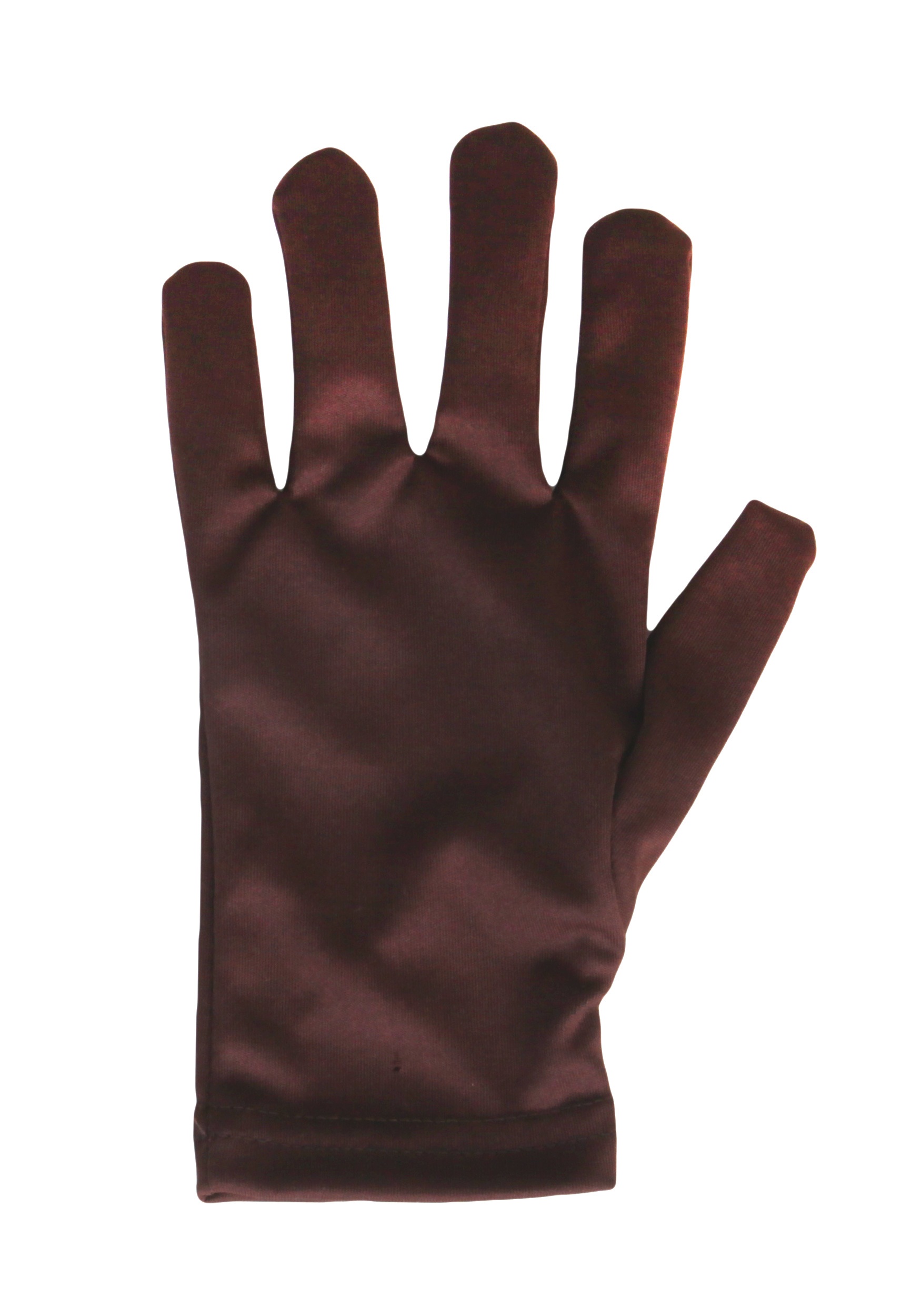 Kid's Brown Costume Gloves