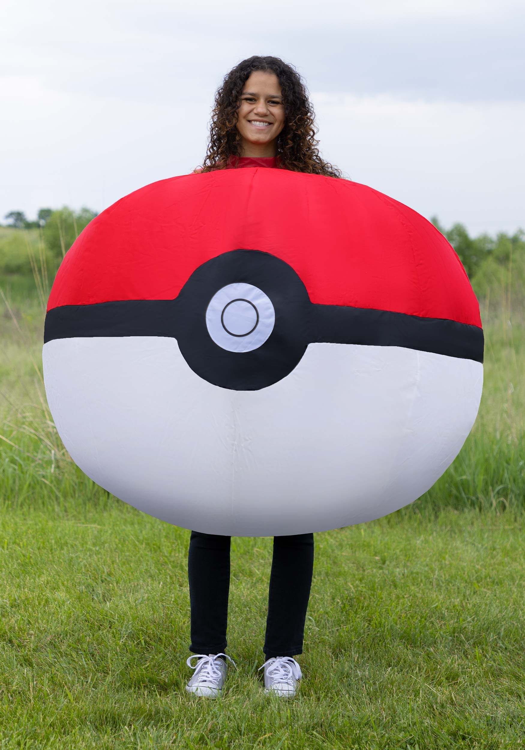 Adult Pok茅mon Pok茅 Ball Inflatable Costume 2 Adult Pok茅mon Pok茅 Ball Inflatable Costume