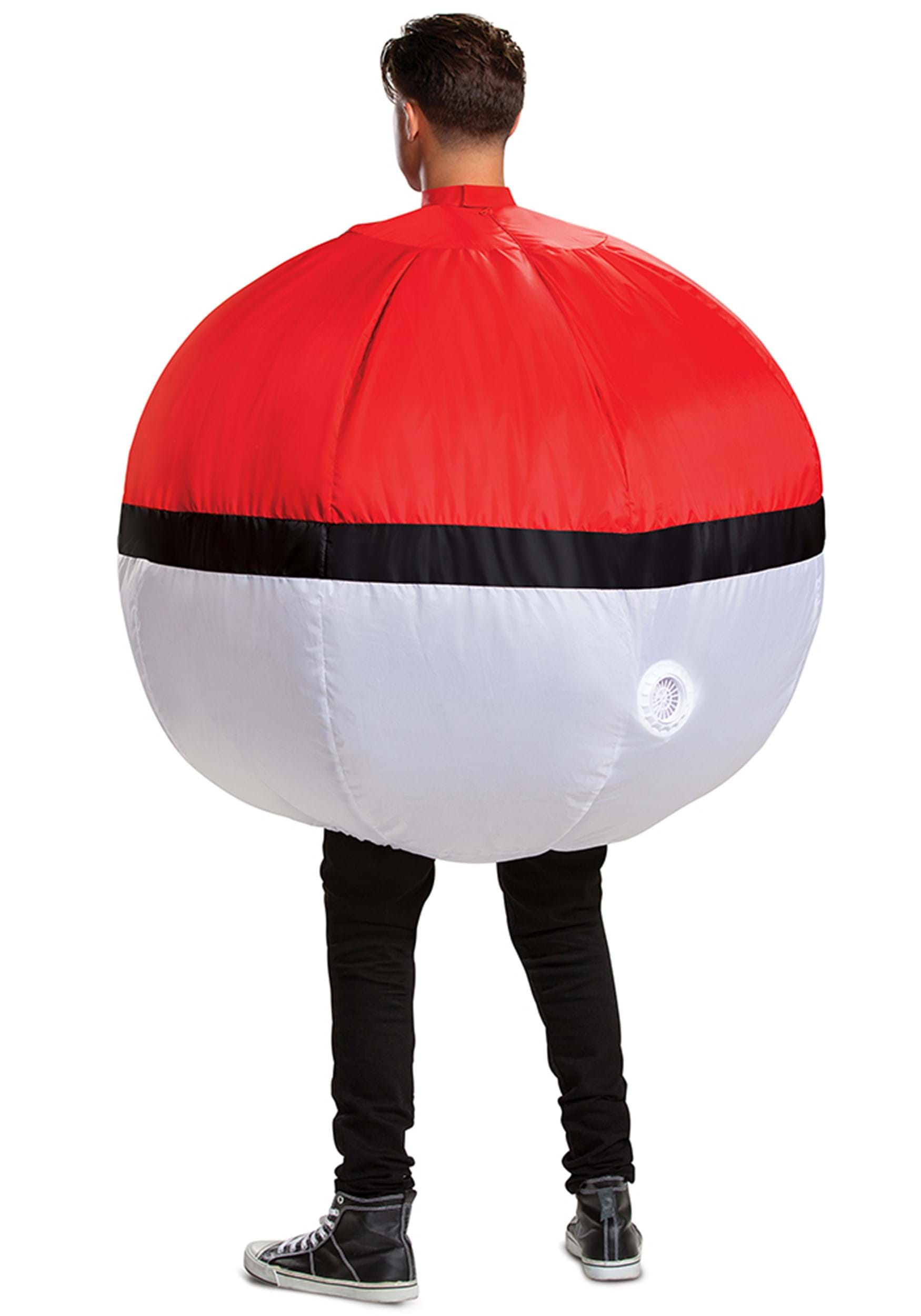 Adult Pok茅mon Pok茅 Ball Inflatable Costume 4 Adult Pok茅mon Pok茅 Ball Inflatable Costume