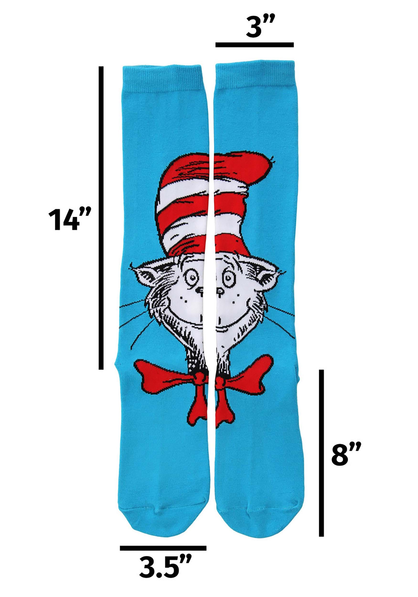 Knee High The Cat in the Hat Socks