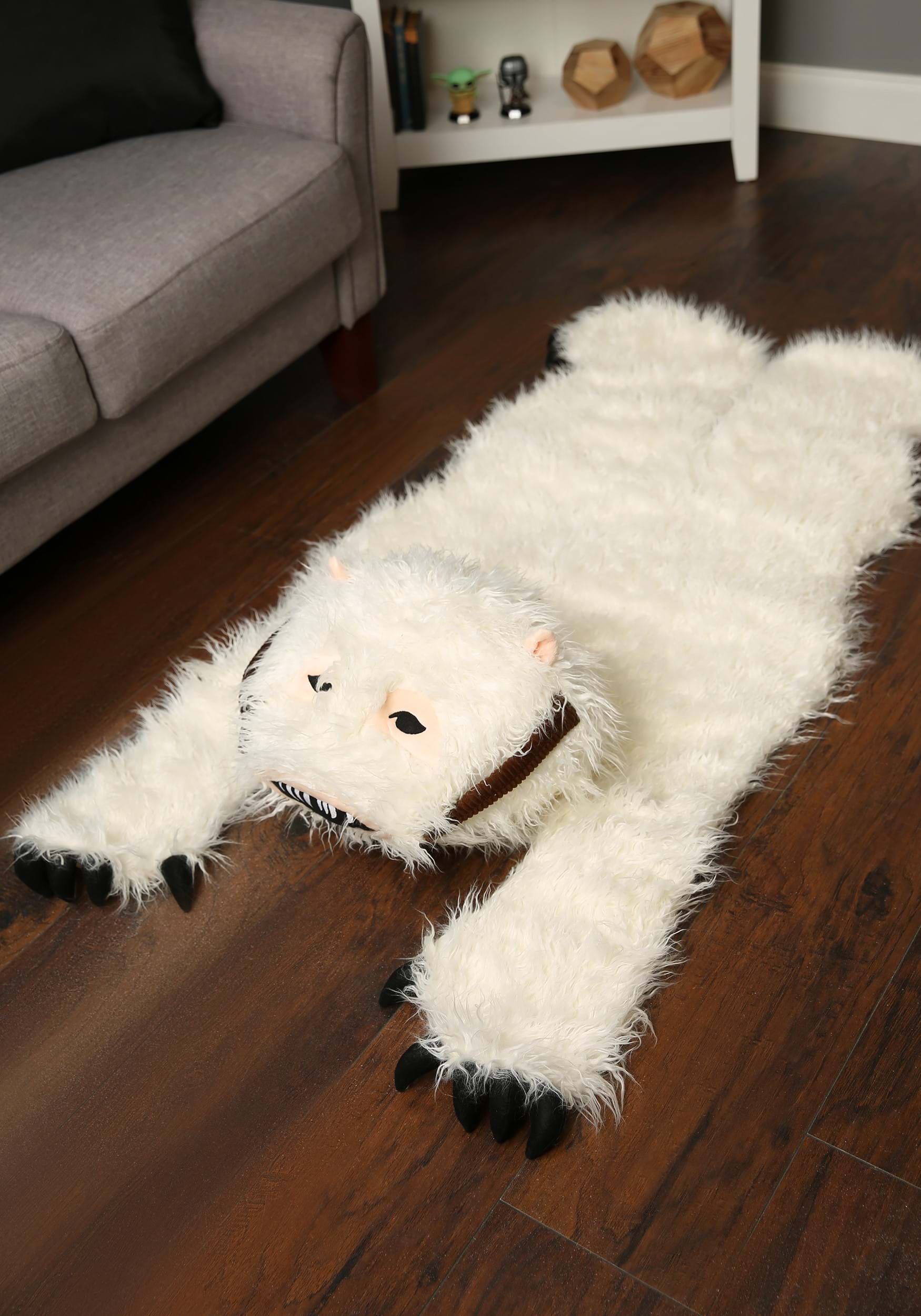 54"L x 26"W Star Wars Fur Wampa Rug Decoration