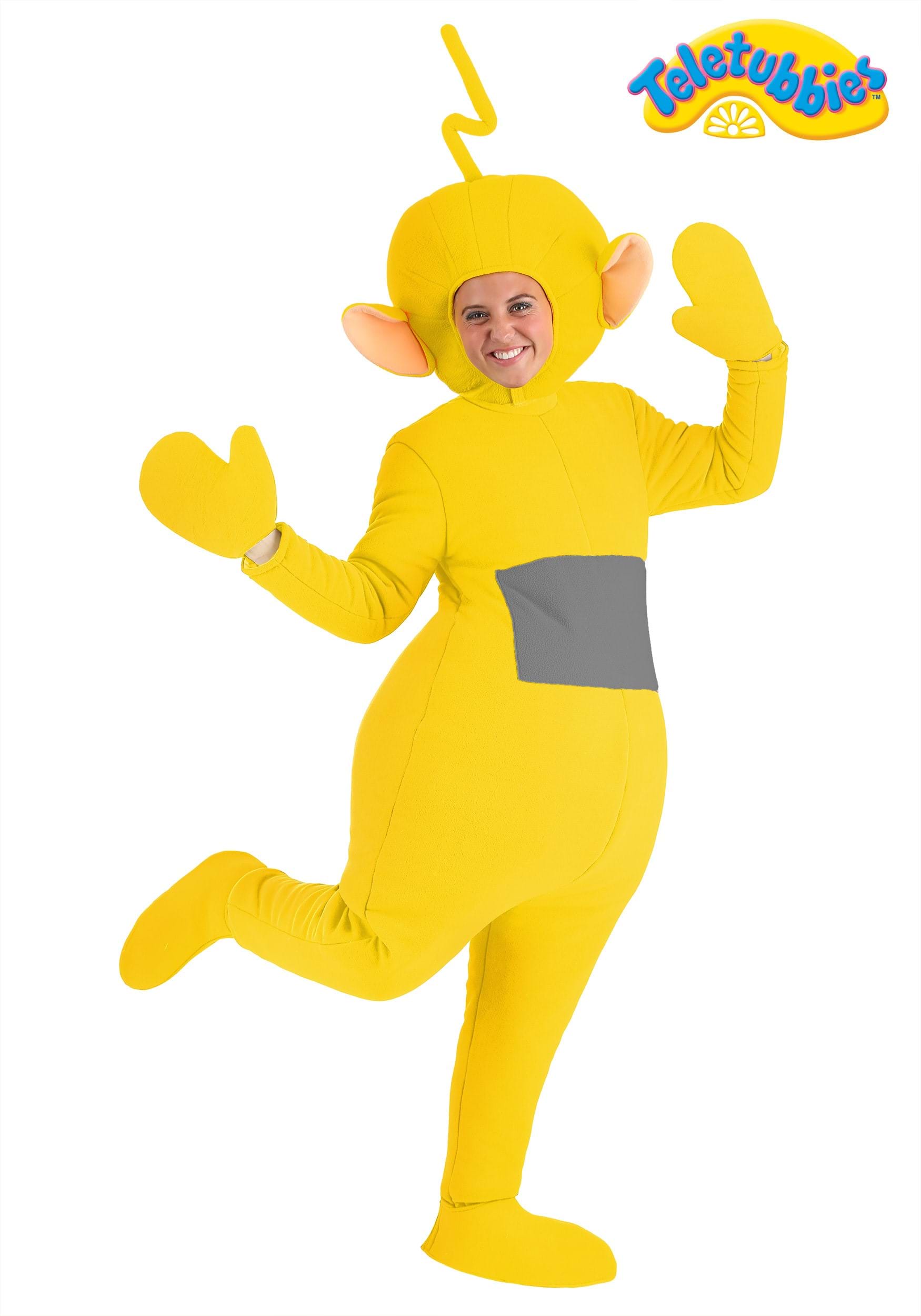 Adult Plus Size Laa-Laa Teletubbies Costume