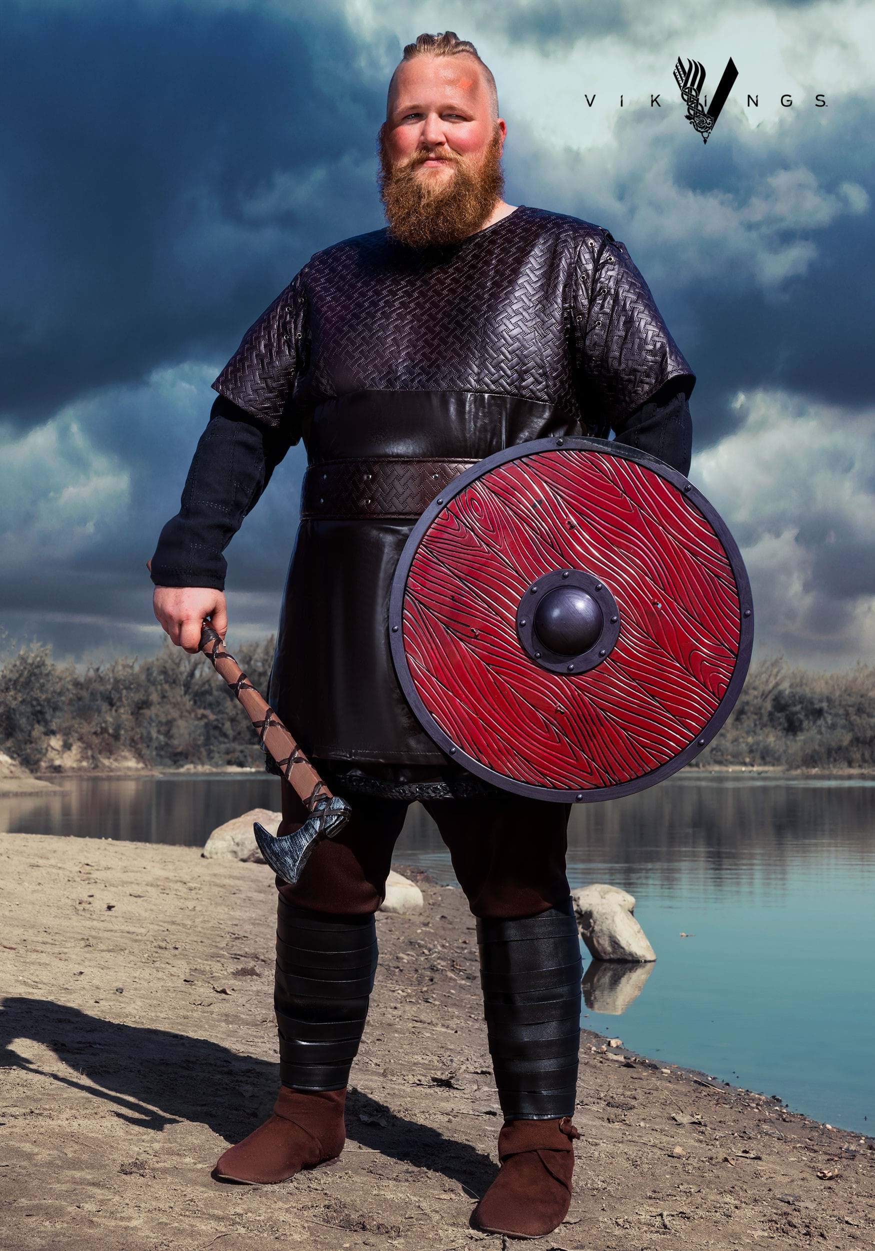 Plus Size Men's Vikings Ragnar Lothbrok Costume