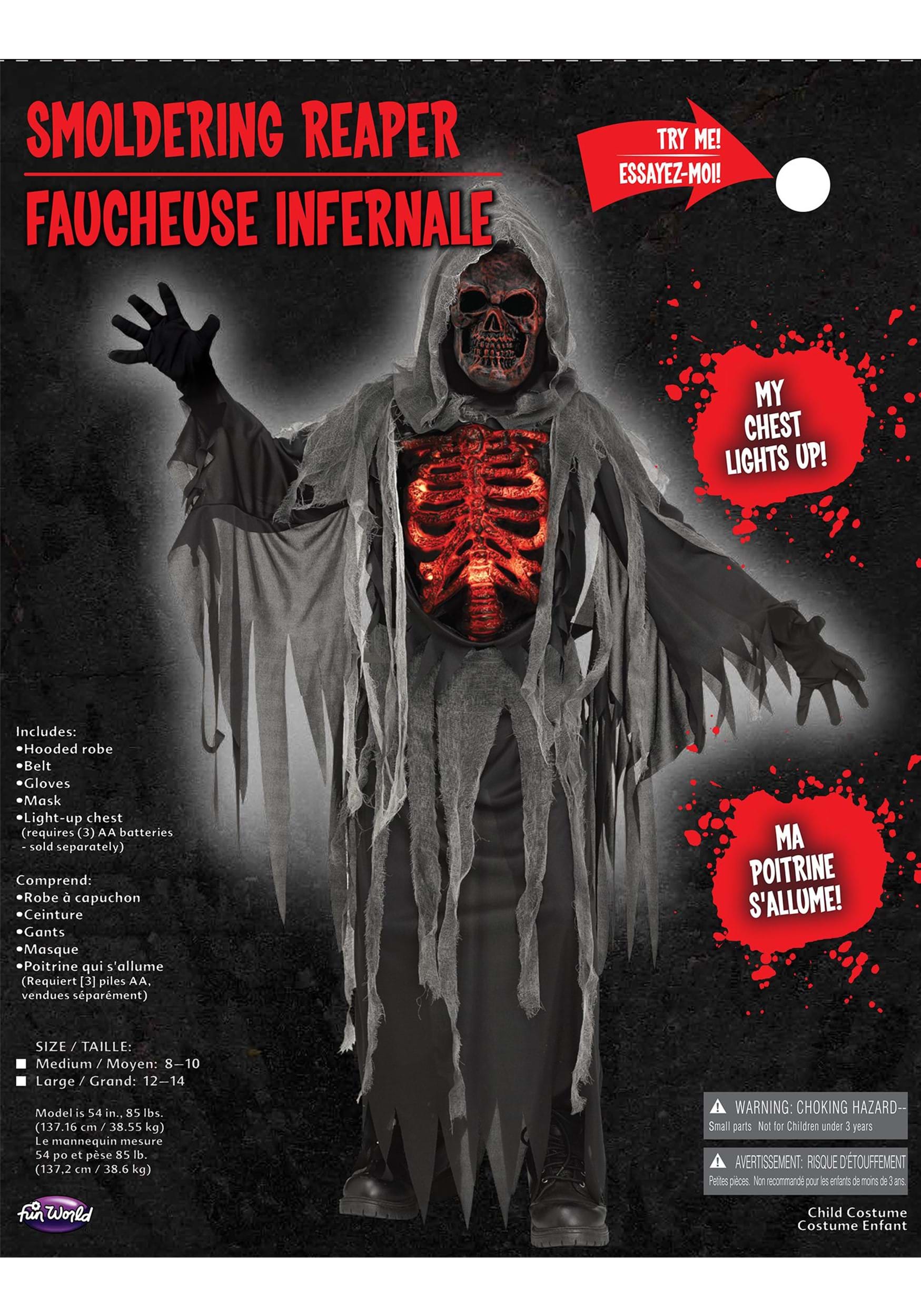 Smoldering Reaper Costume for Kids