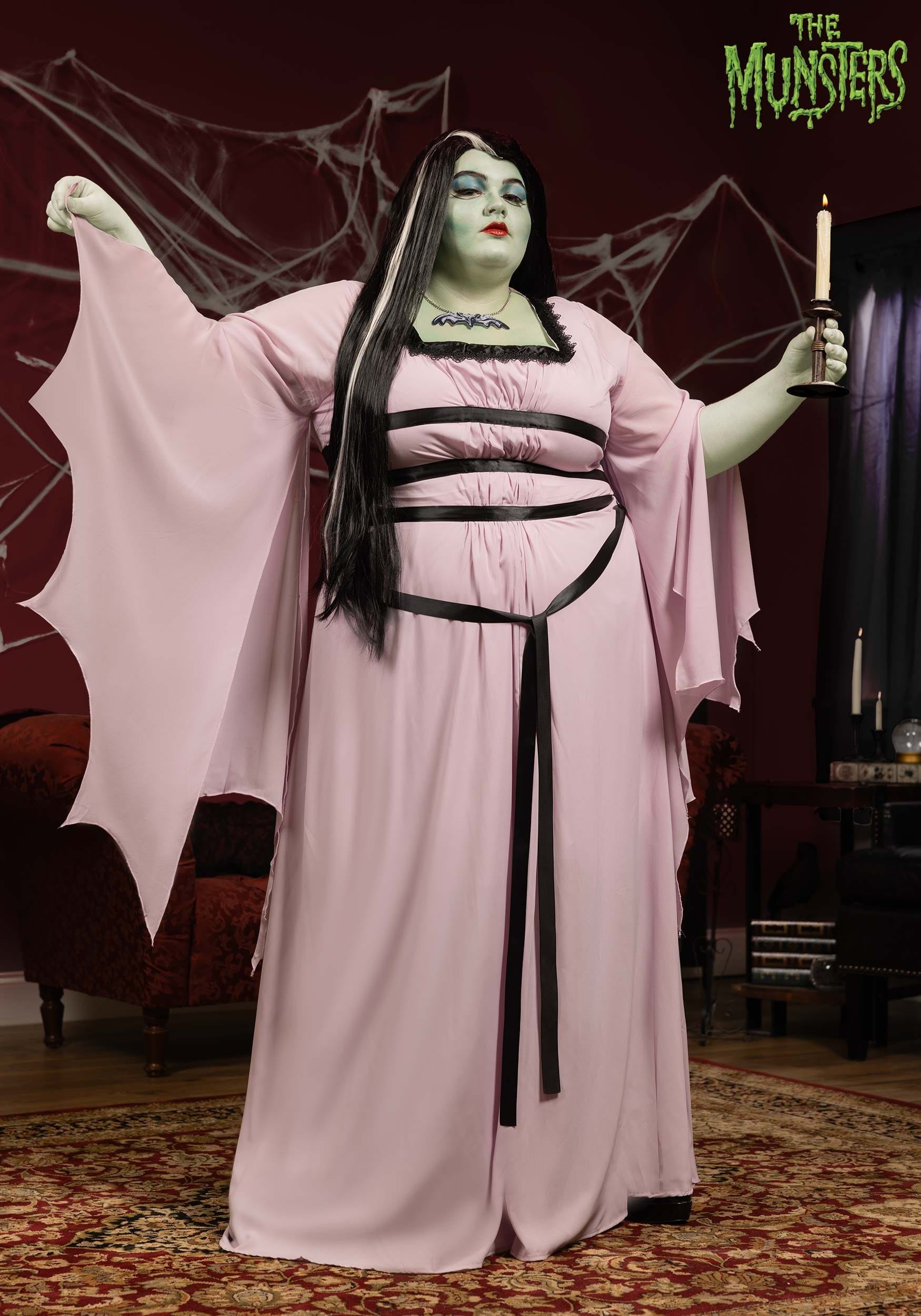 Women's Plus Size Lily The Munsters Costume