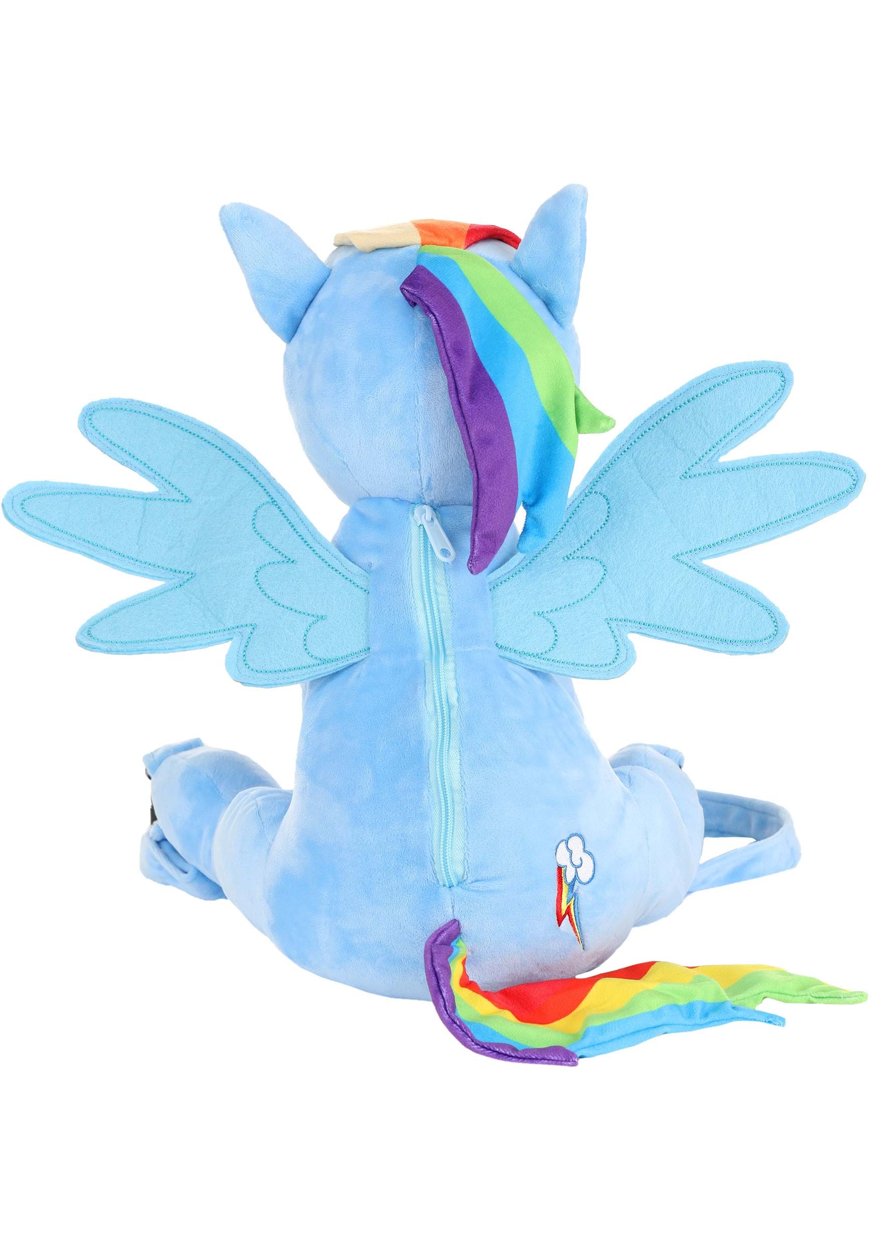 My Little Pony Rainbow Dash Kid's Plush Backpack