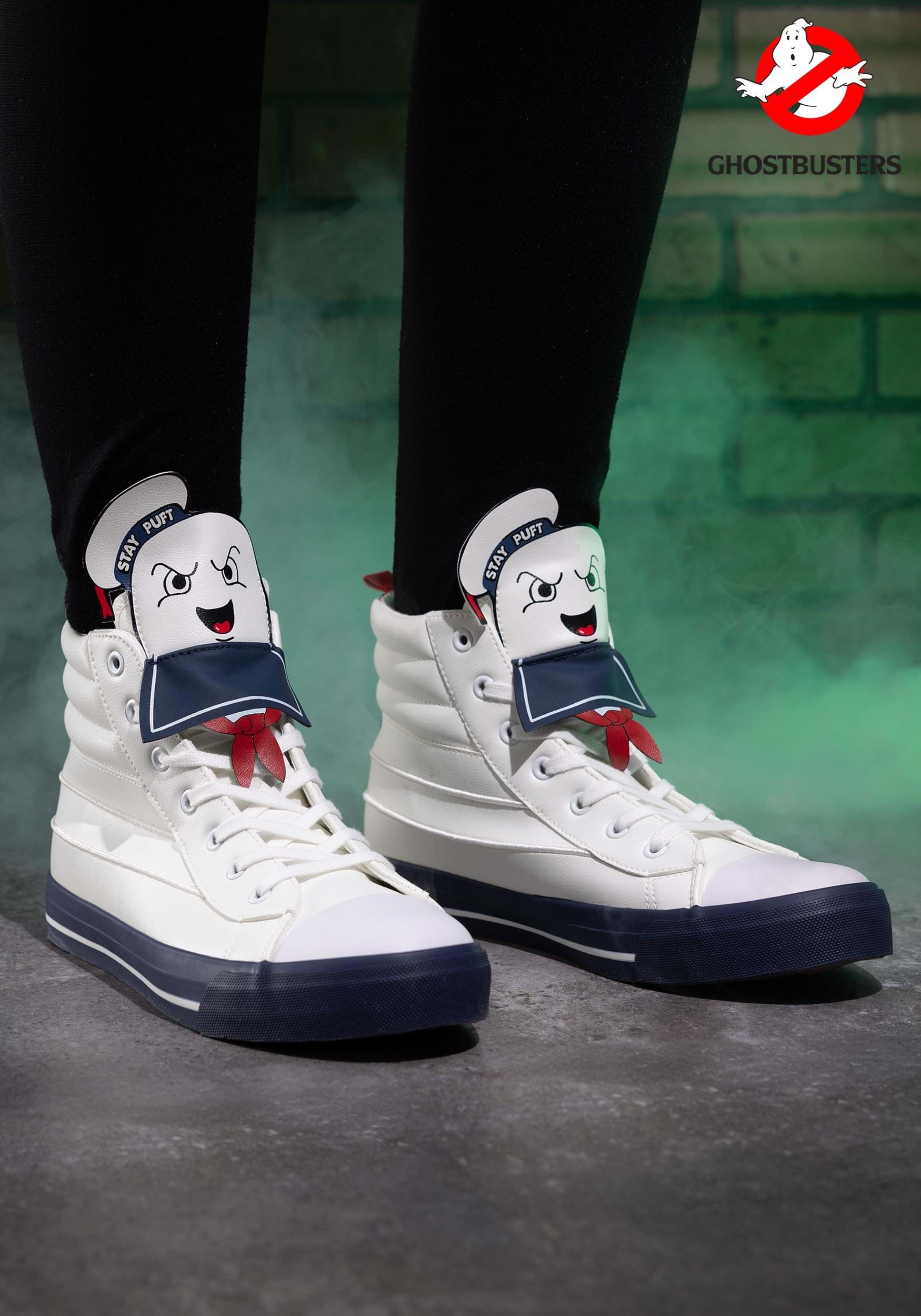 Ghostbusters Stay Puft Marshmallow Man Shoes for Adults 1 Ghostbusters Stay Puft Marshmallow Man Shoes for Adults