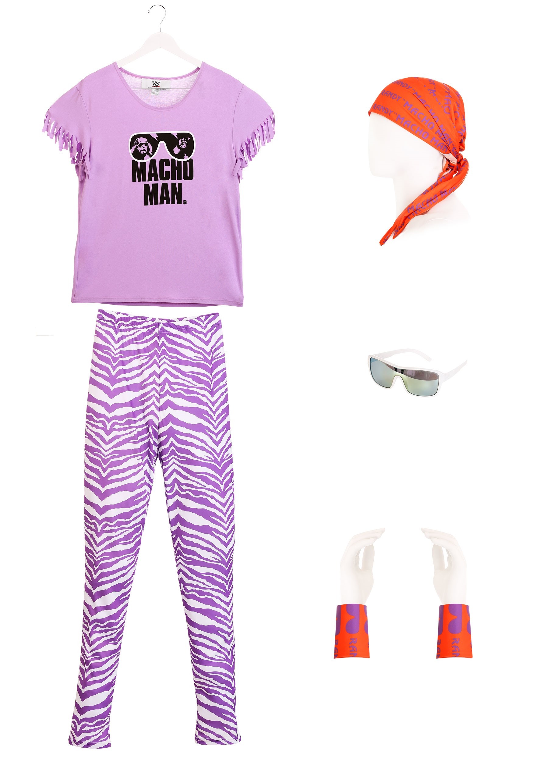 WWE Adult's Macho Man Madness Costume