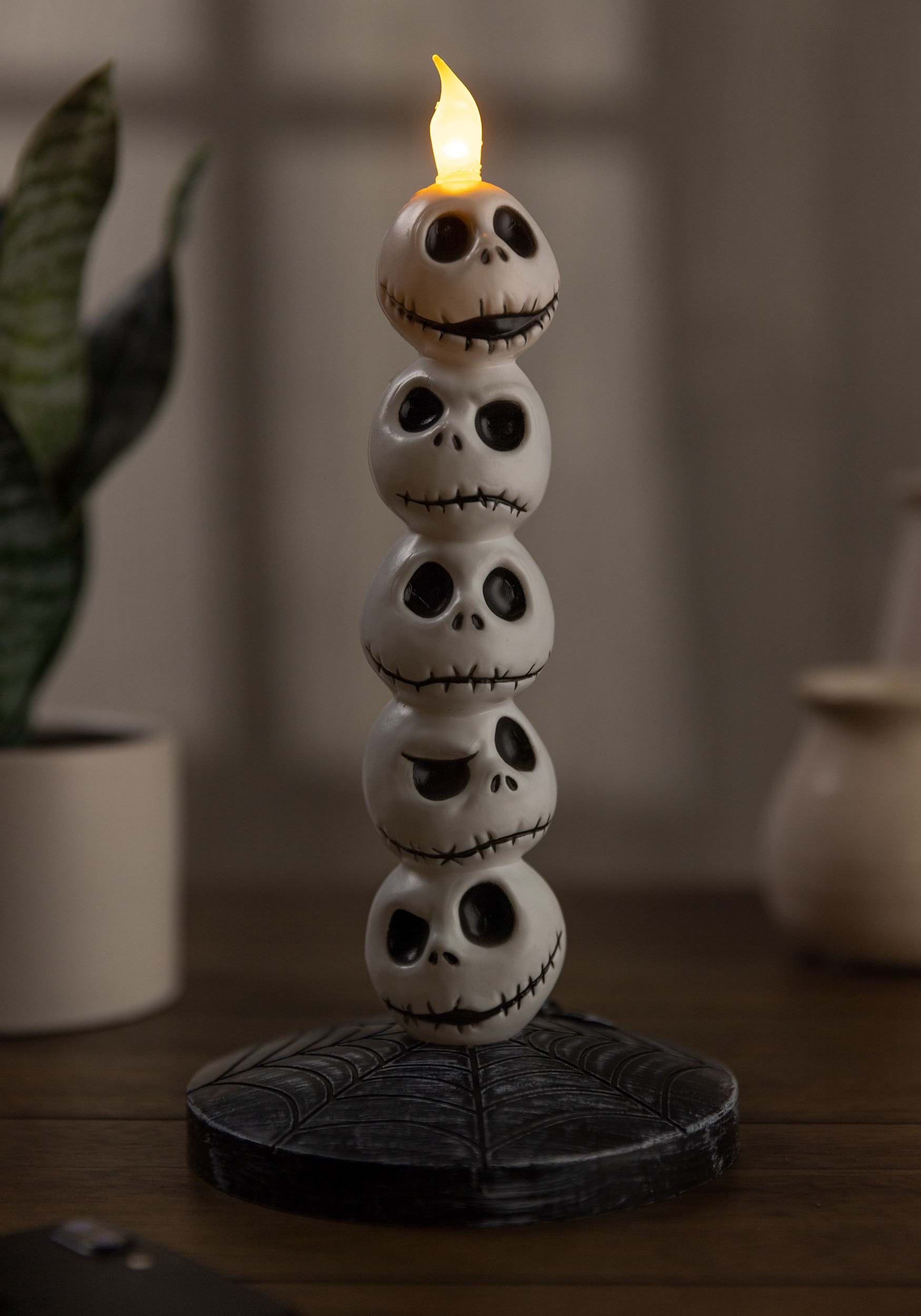 9-Inch Light Up Disney Nightmare Before Christmas Jack Skellington Candle Decoration 2 9-Inch Light Up Disney Nightmare Before Christmas Jack Skellington Candle Decoration