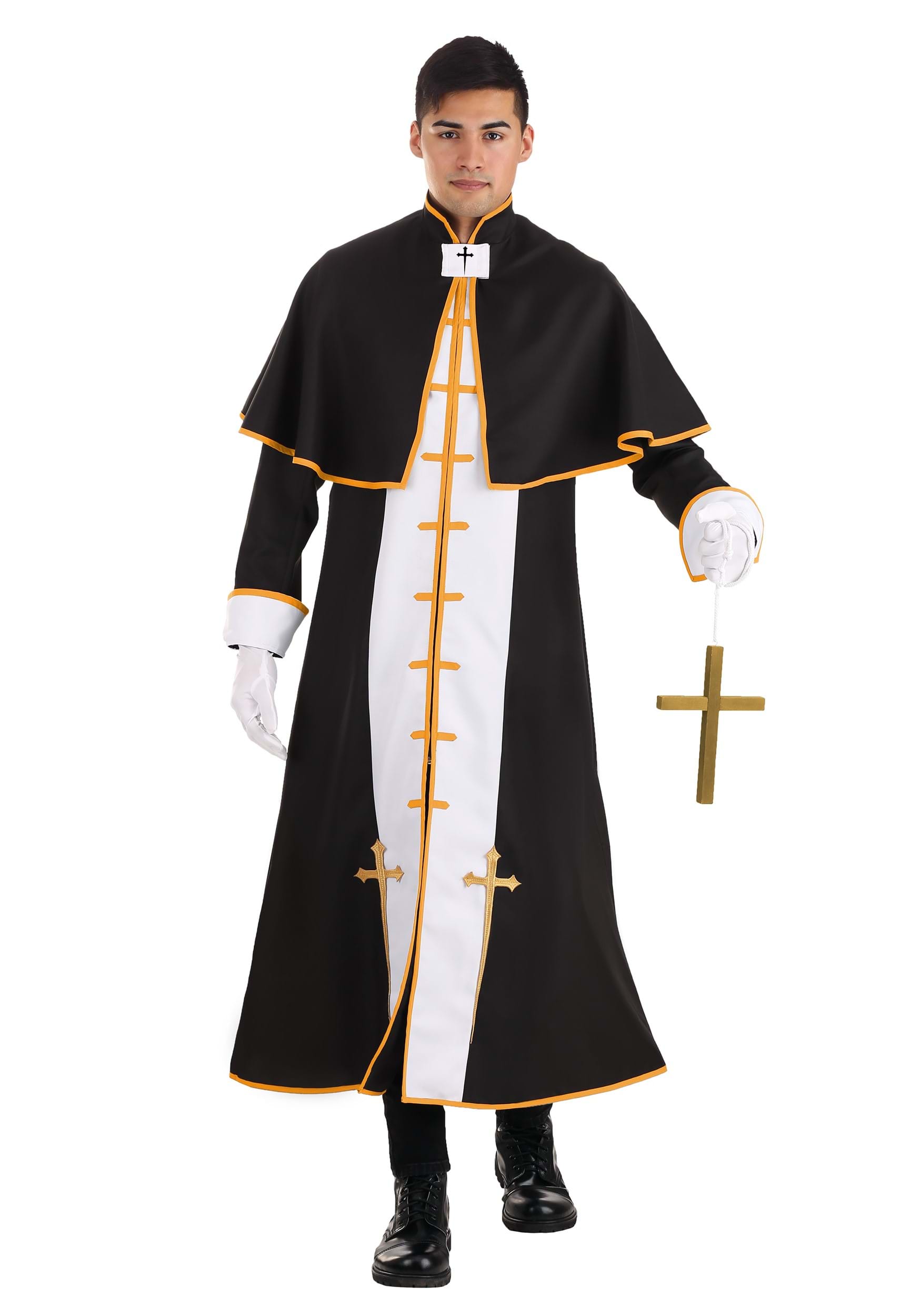 Holy Priest Costume for Men 1 Holy Priest Costume for Men