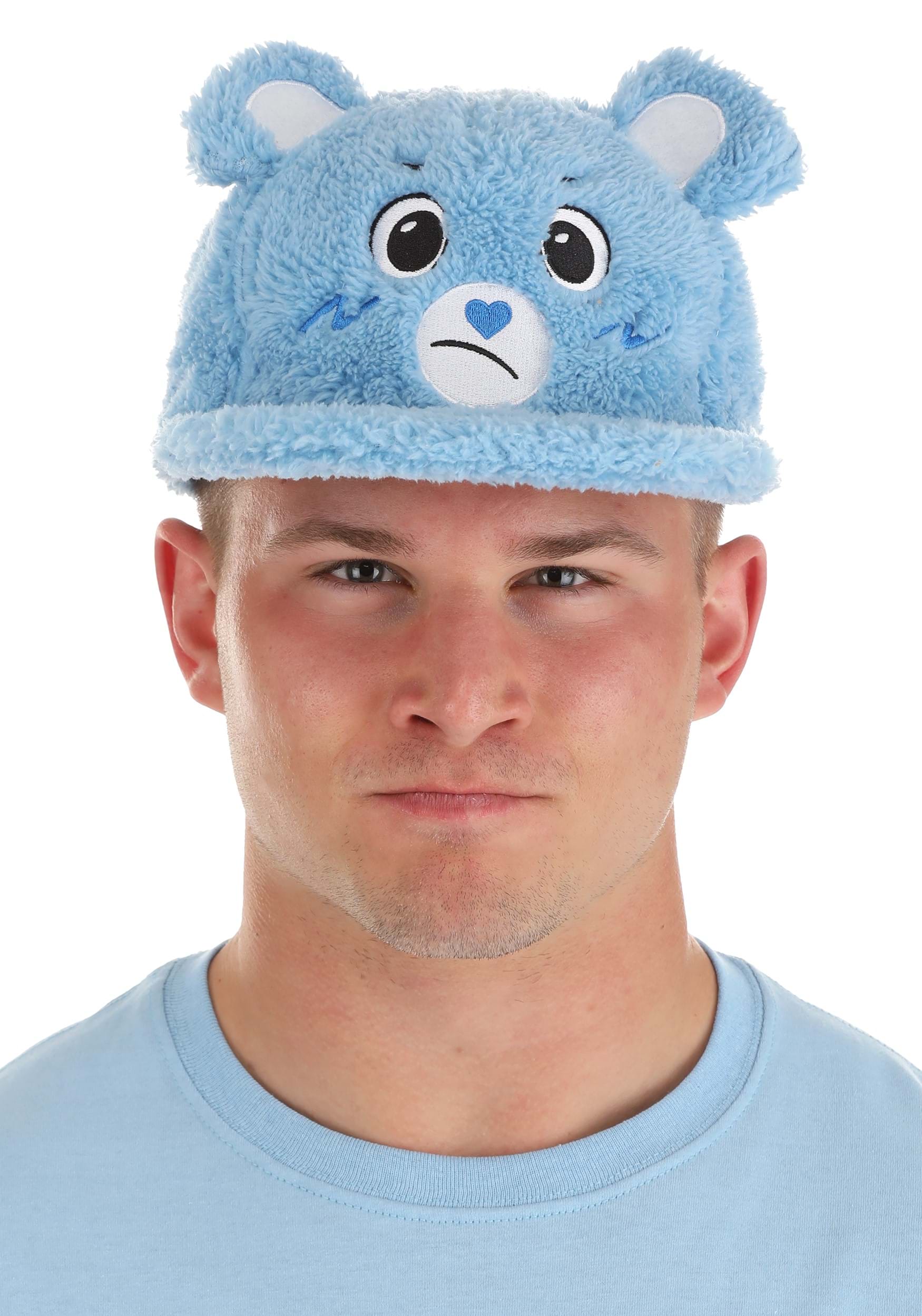 Grumpy Bear Care Bears Fuzzy Cap