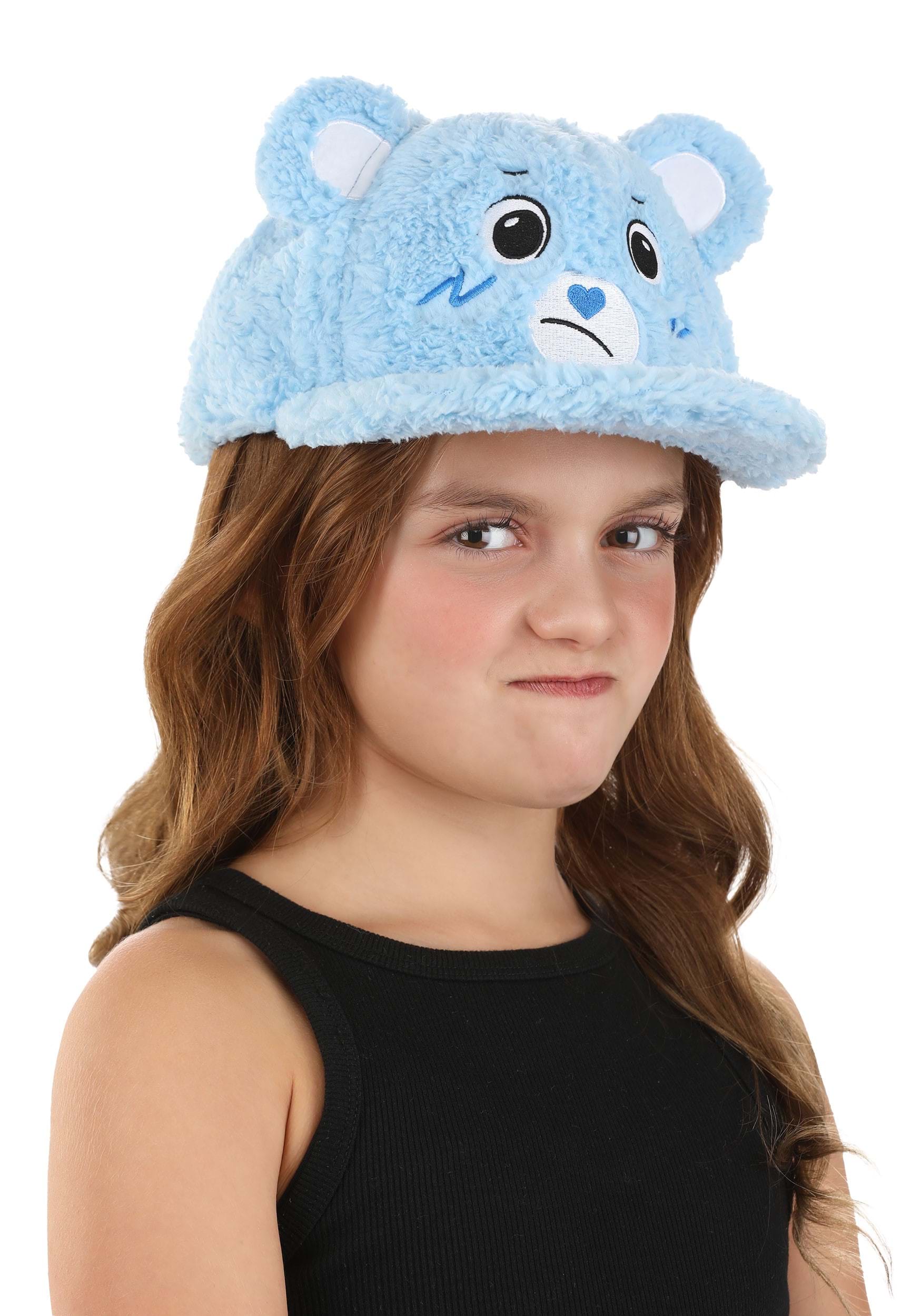 Grumpy Bear Care Bears Fuzzy Cap