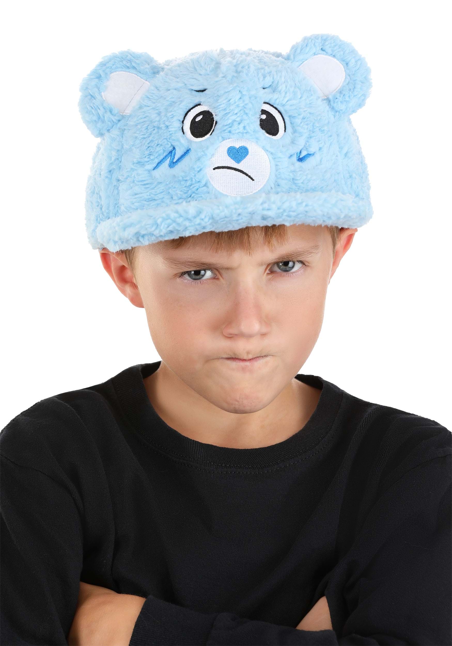 Grumpy Bear Care Bears Fuzzy Cap