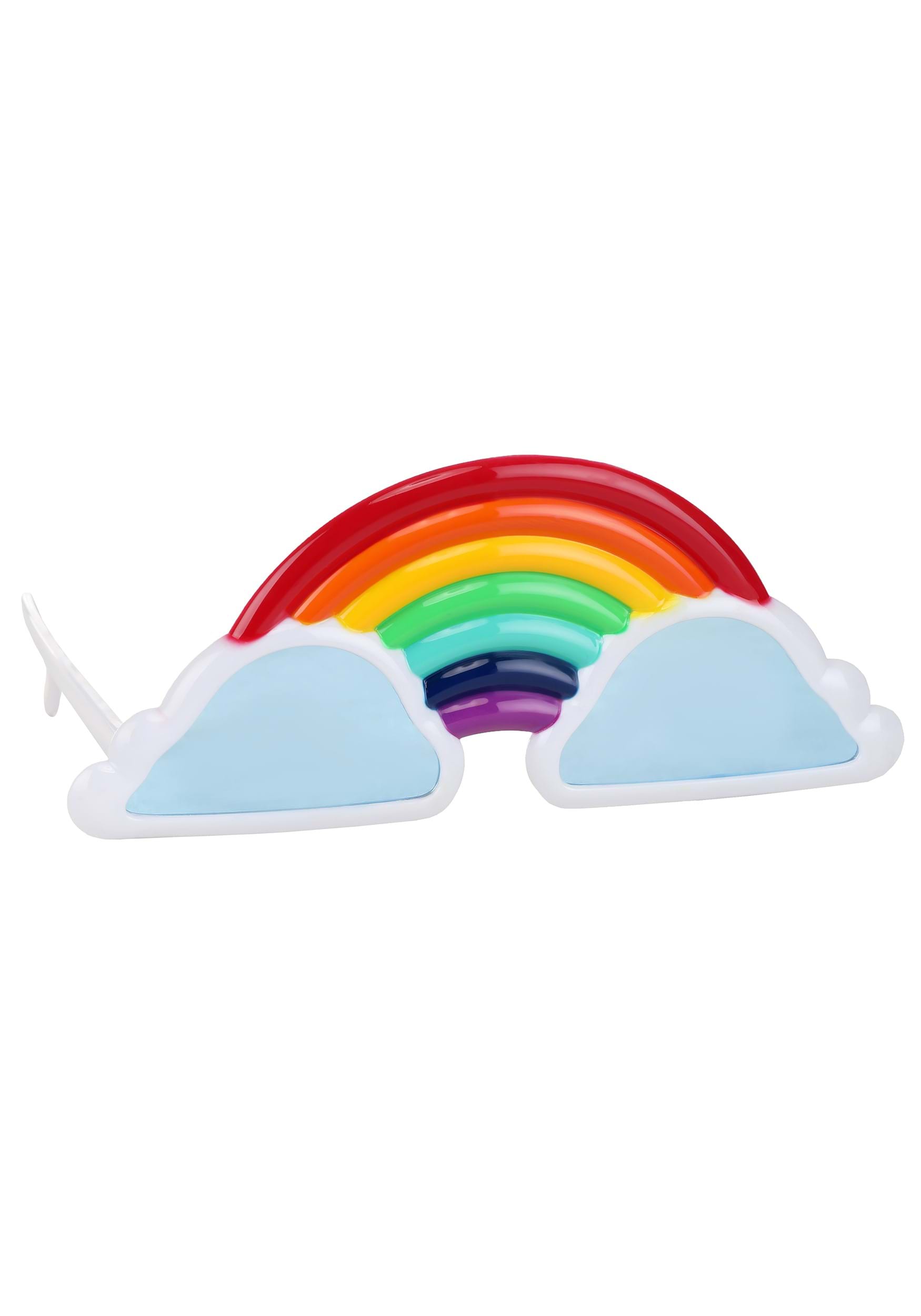 Tinted Follow the Rainbow Costume Glasses 3 Tinted Follow the Rainbow Costume Glasses