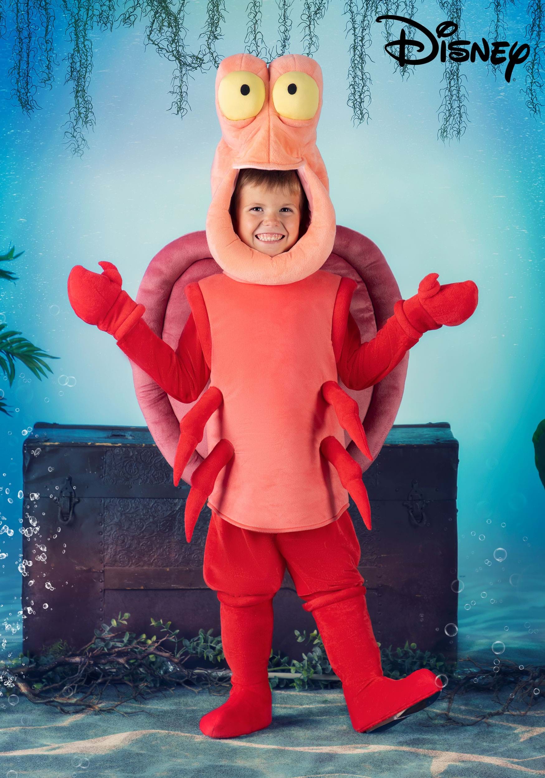 Disney The Little Mermaid Sebastian Costume for Toddlers 1 Disney The Little Mermaid Sebastian Costume for Toddlers