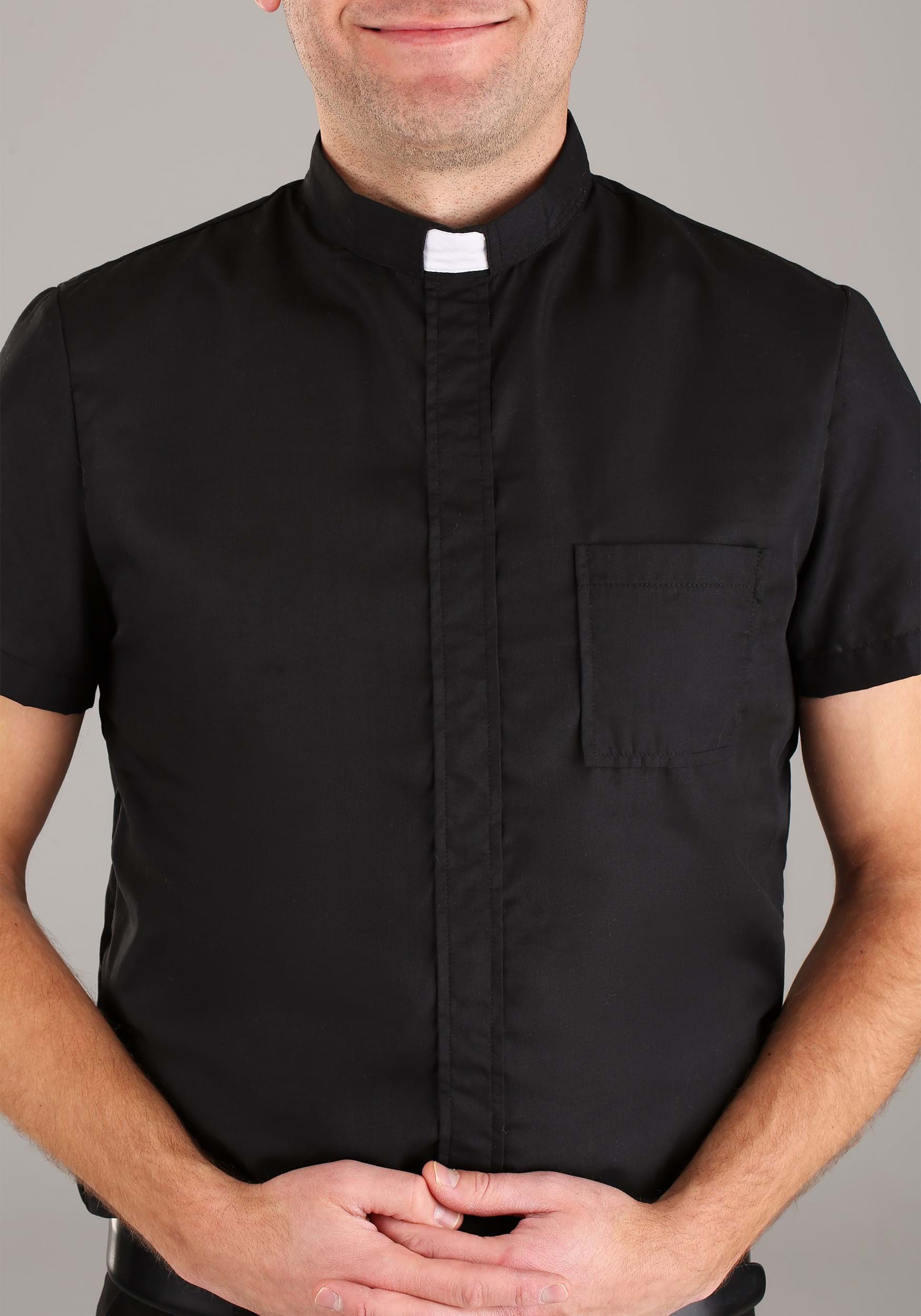 Classic Priest Men's Costume Shirt