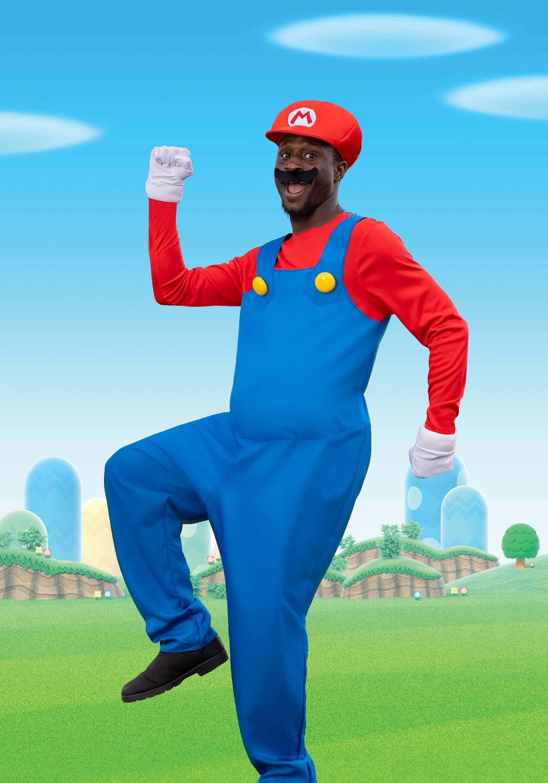 Super Mario Brothers Mario Deluxe Costume for Men
