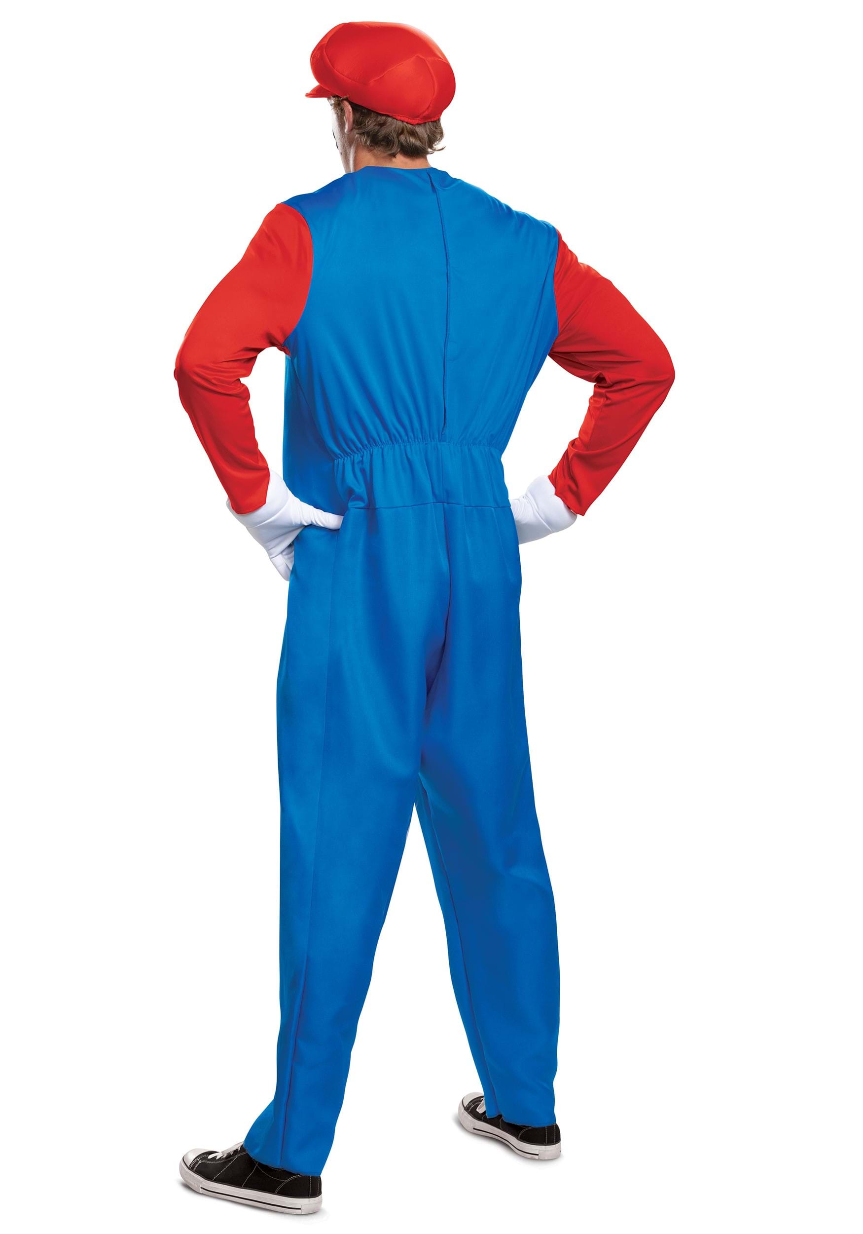 Super Mario Brothers Mario Deluxe Costume for Men