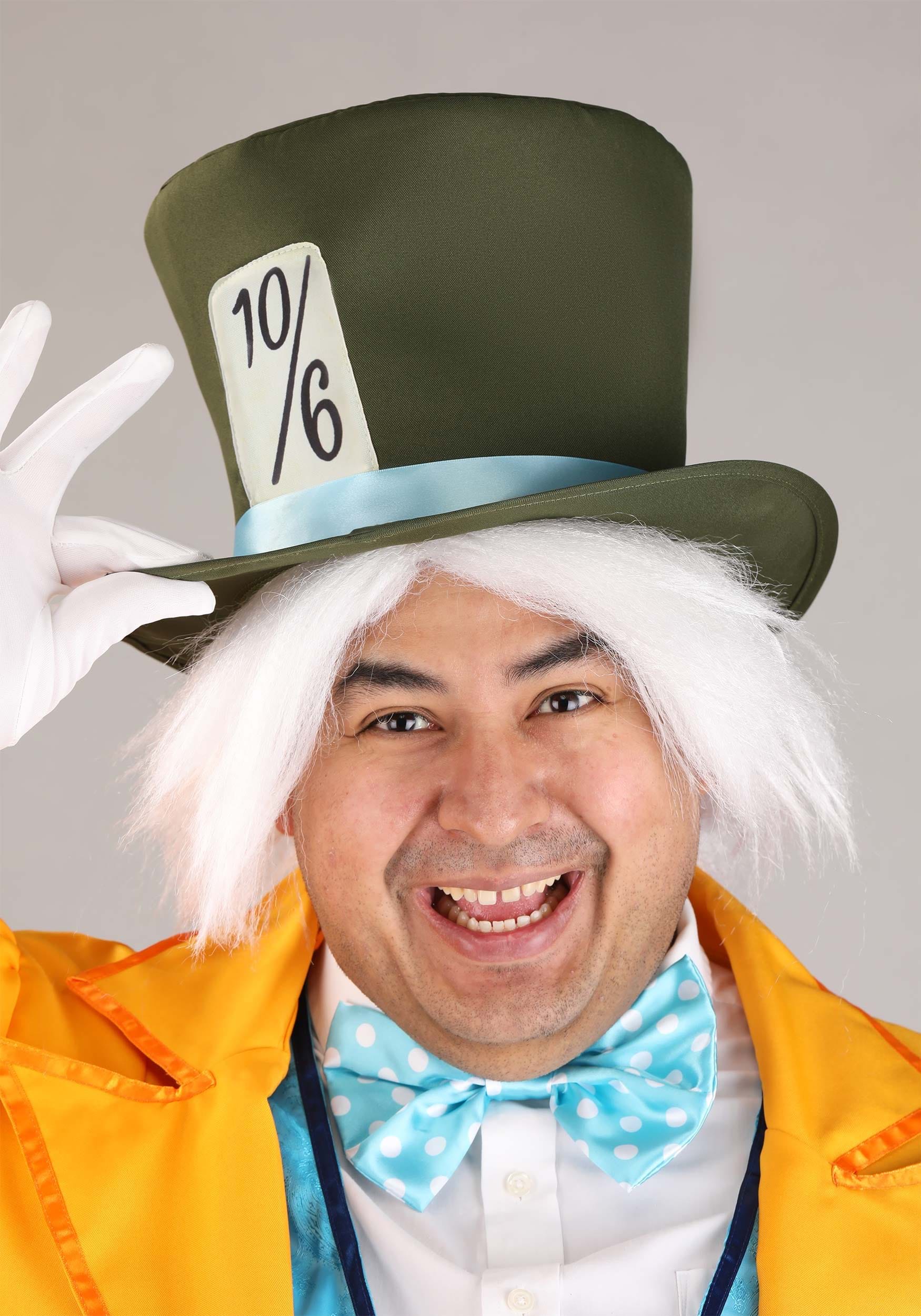 Plus Size Classic Mad Hatter Costume for Men