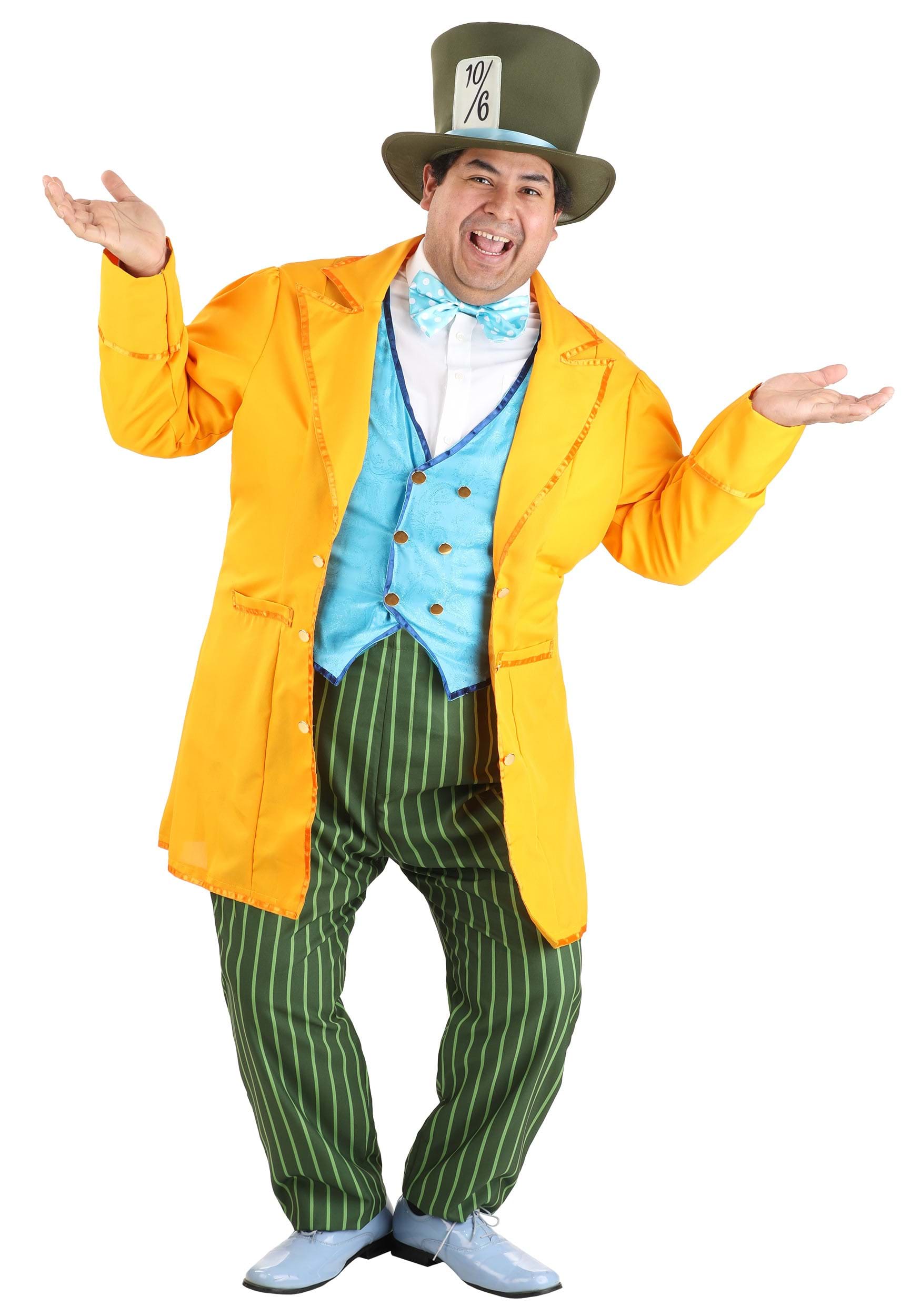 Plus Size Classic Mad Hatter Costume for Men