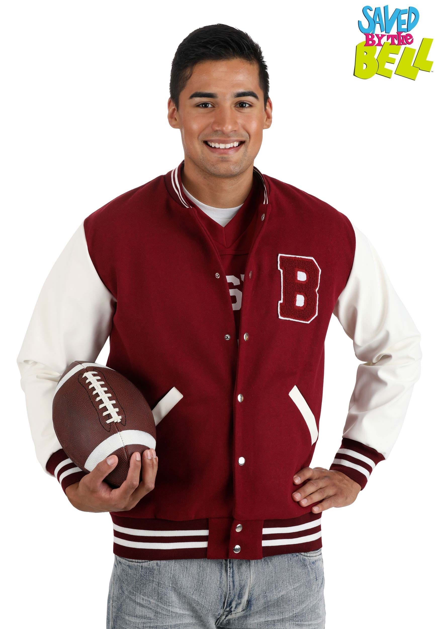 Saved By The Bell Bayside High Letterman's Jacket for Adults 1 Saved By The Bell Bayside High Letterman's Jacket for Adults