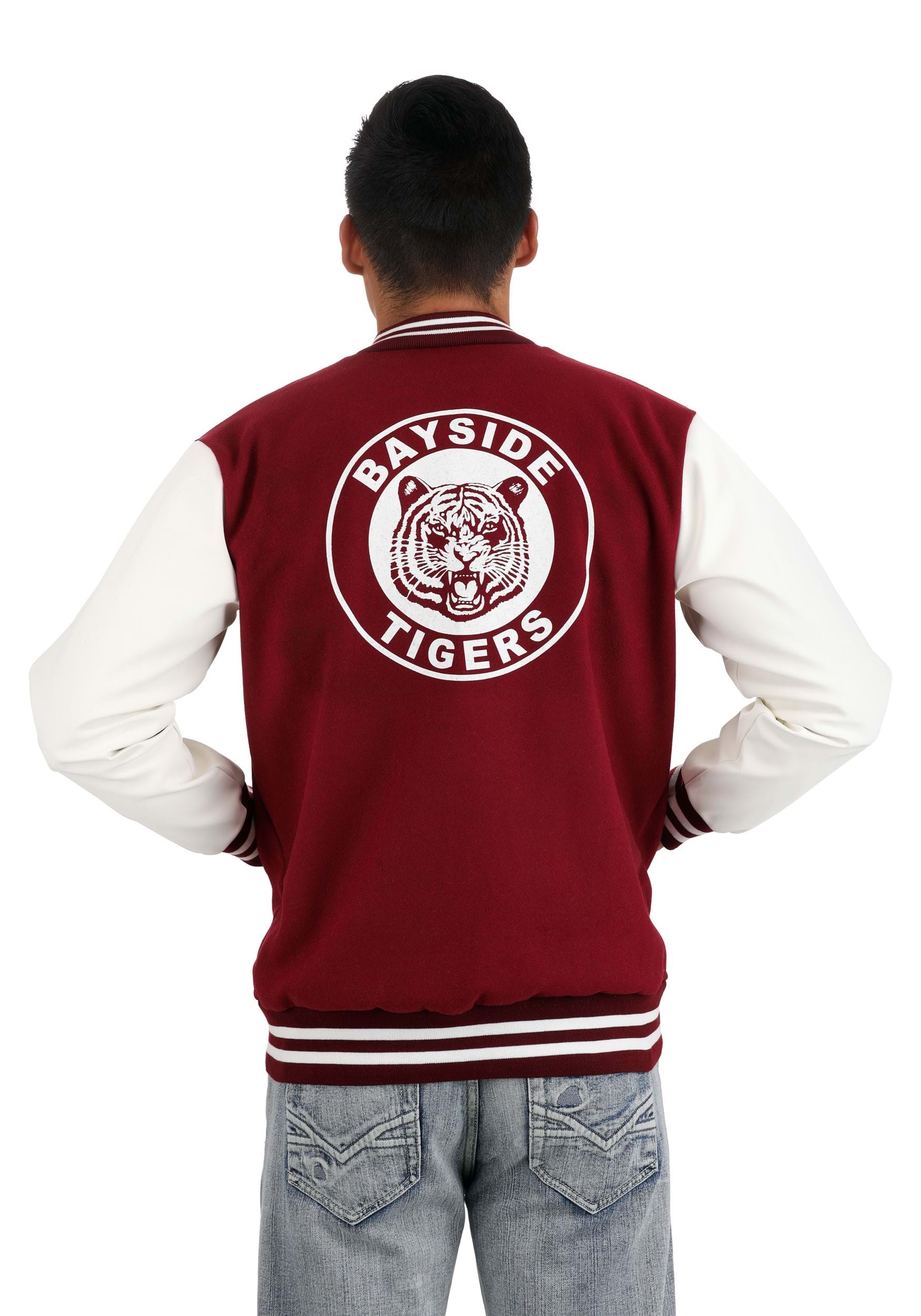 Saved By The Bell Bayside High Letterman's Jacket for Adults 2 Saved By The Bell Bayside High Letterman's Jacket for Adults