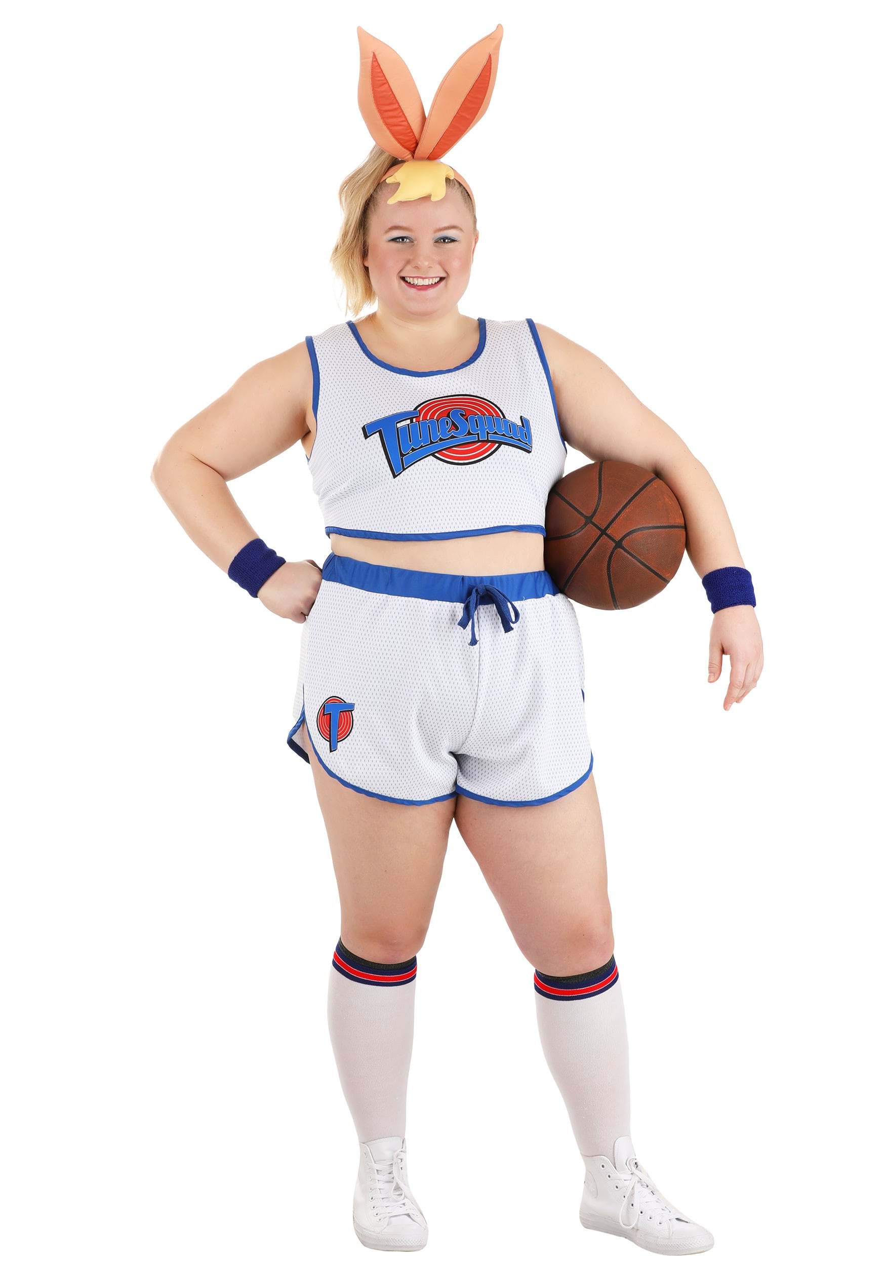 Women's Plus Size Space Jam Lola Bunny Costume