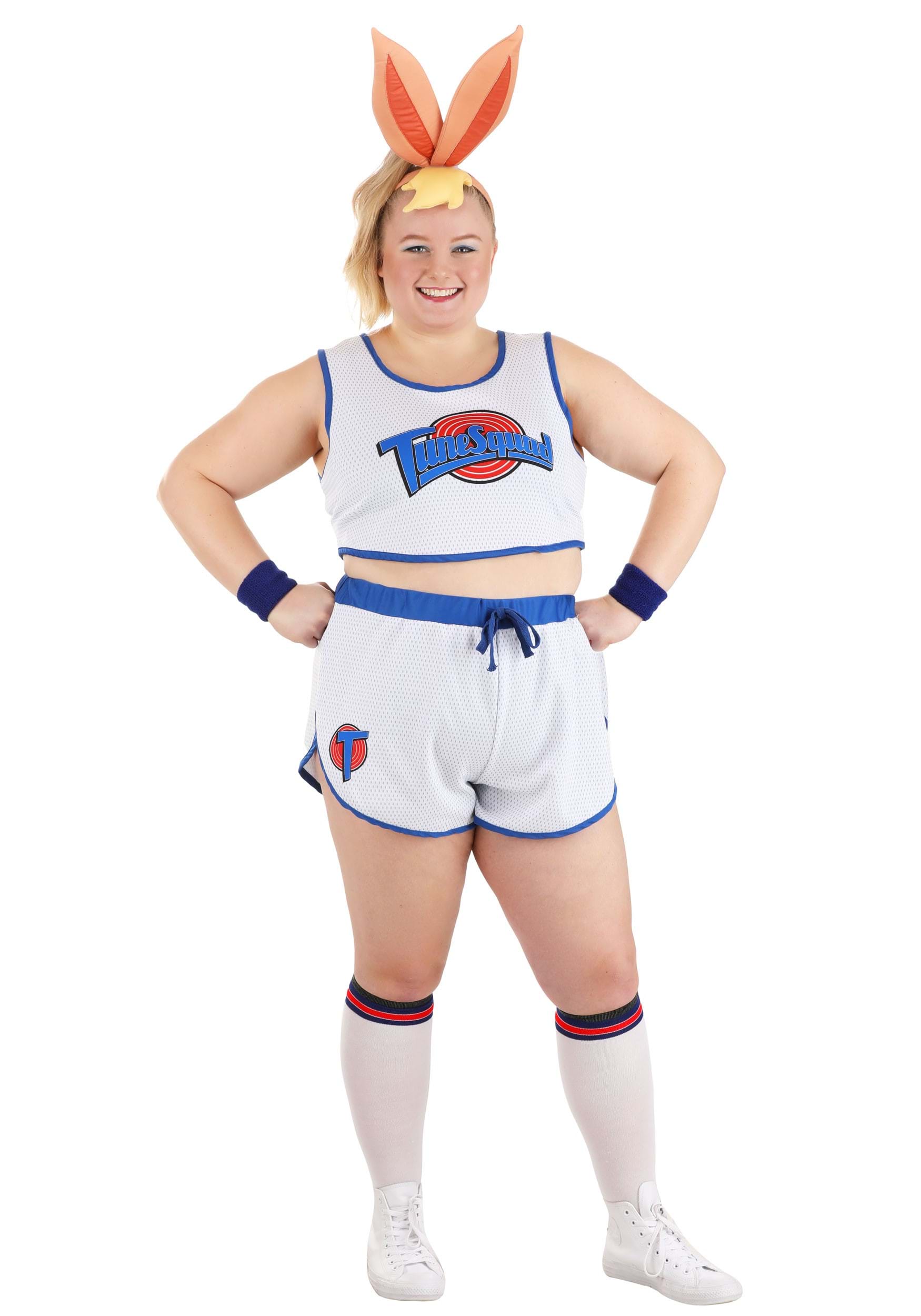 Women's Plus Size Space Jam Lola Bunny Costume