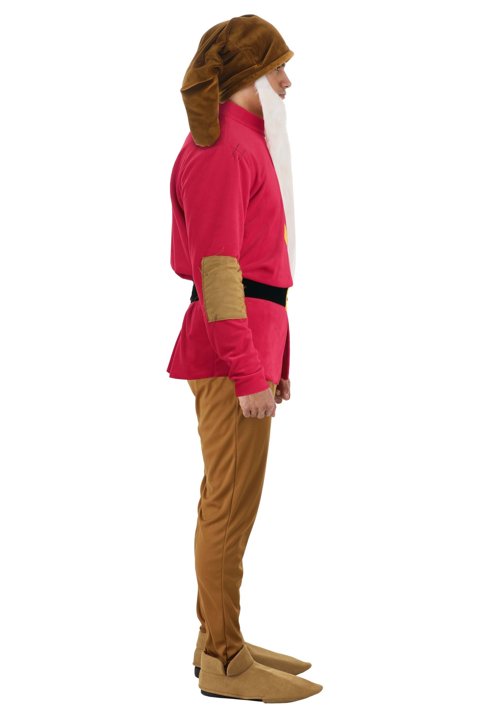 Disney Snow White Grumpy Dwarf Costume for Adults 5 Disney Snow White Grumpy Dwarf Costume for Adults