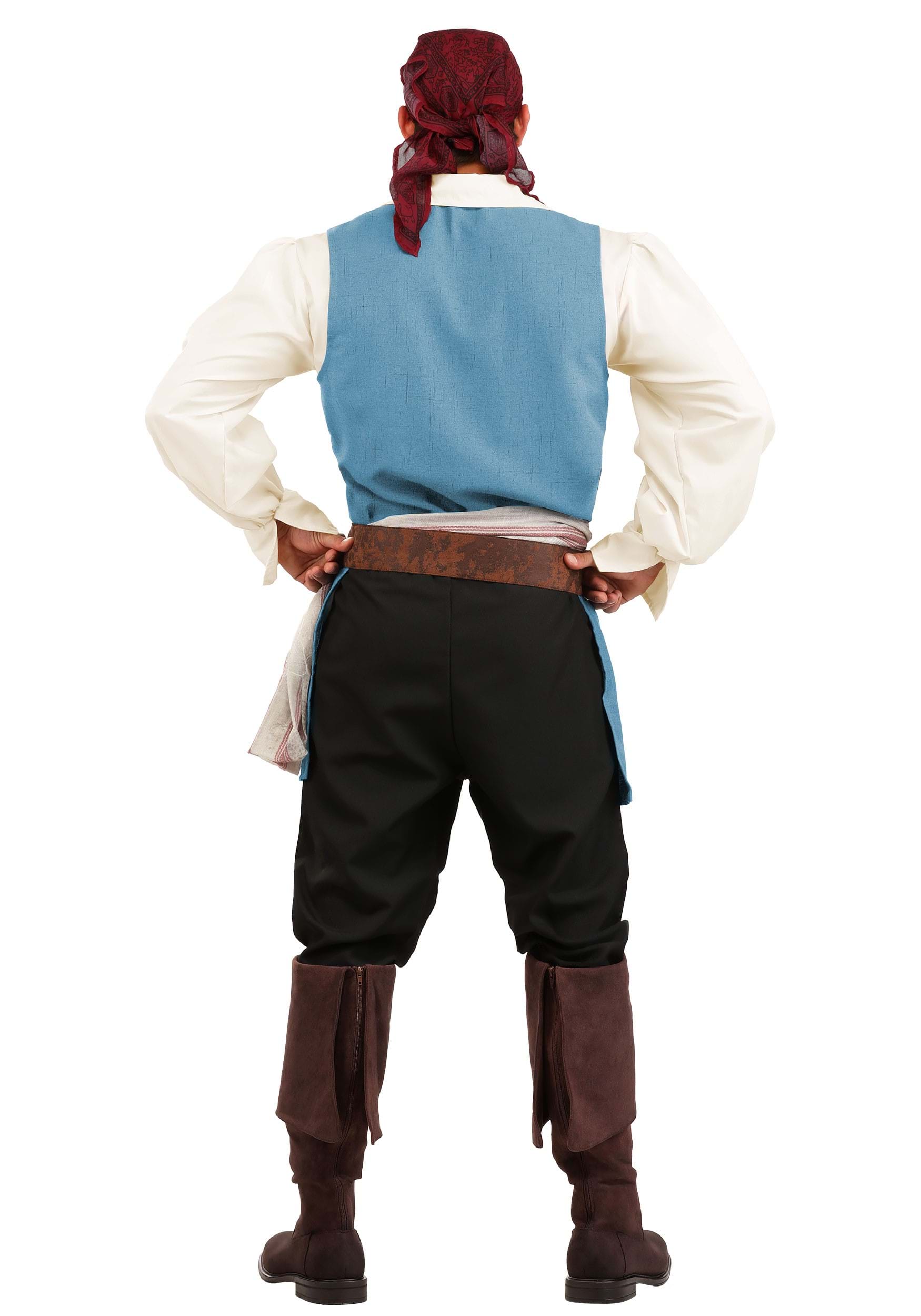 Deluxe Disney Jack Sparrow Adult Costume Kit
